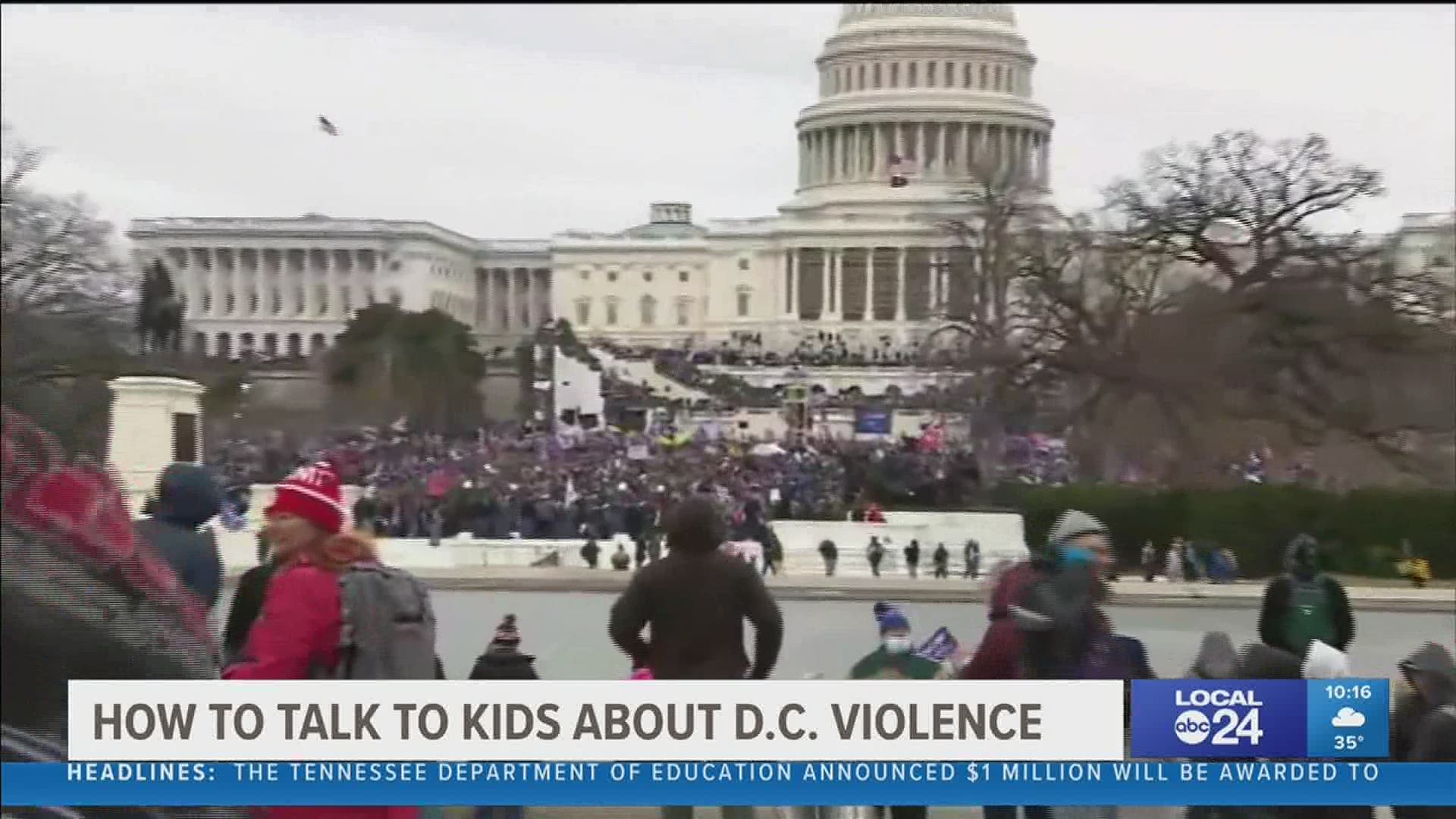 How to talk to your kids abut the riot at the Capitol