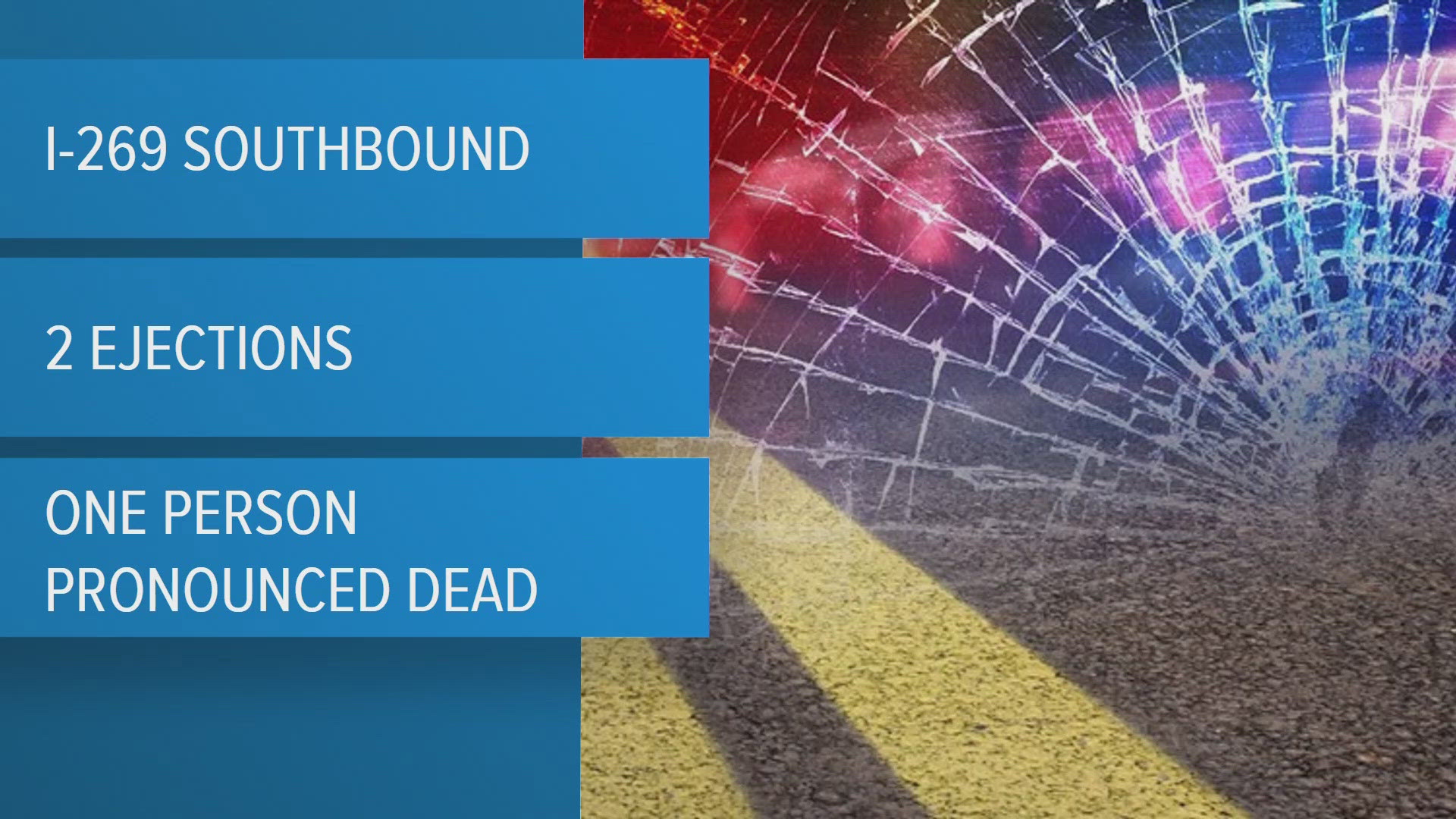 Crash on I-269 leads to 2 ejections, 1 death | localmemphis.com