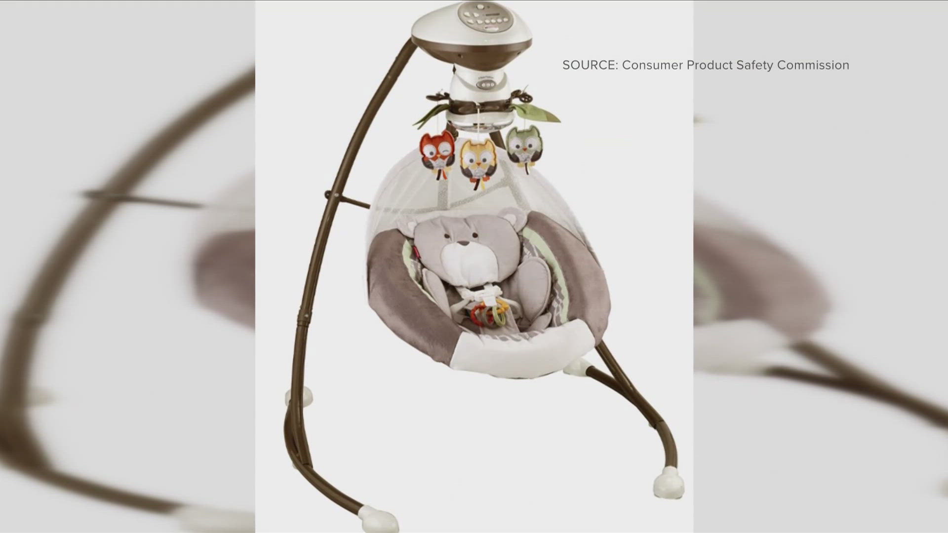 Between 2012 and 2022, there have been reports of five deaths involving infants when the recalled swings were used for sleep.