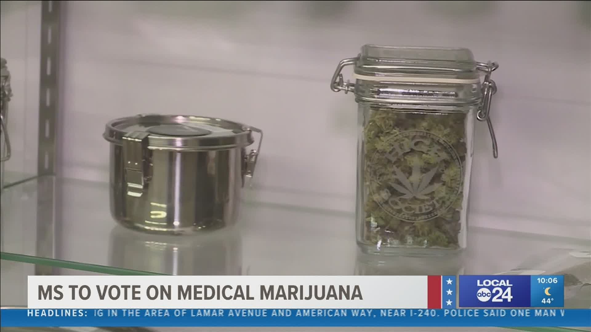 While voting for the next president, citizens of Mississippi will be deciding if medical marijuana is legalized in the state.