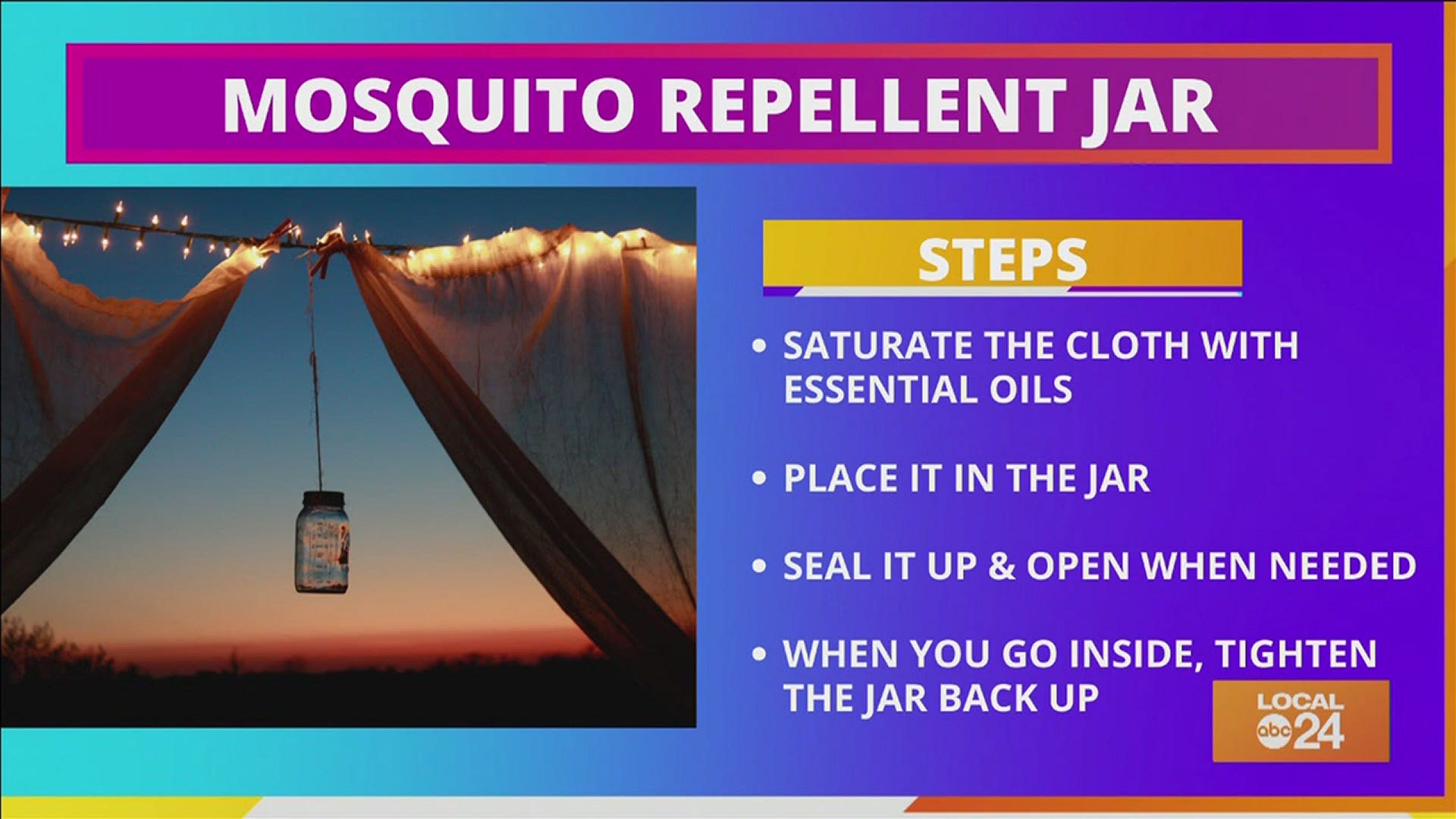 Hate mosquitos, but still want to protect the environment? In that case, check out these repellent recipes! Starring Sydney Neely on "The Shortcut!"