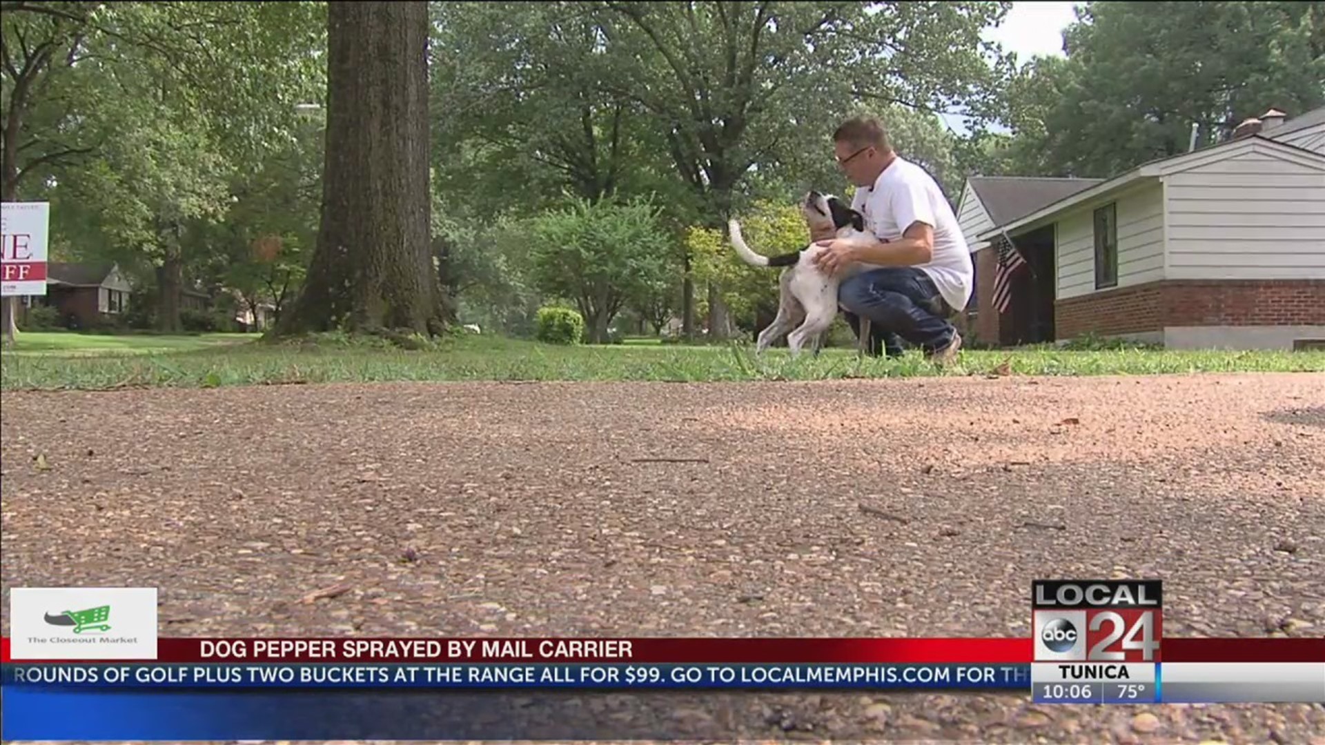 Caught-On-Camera: USPS Driver Sprays Dog With Pepper Spray Before