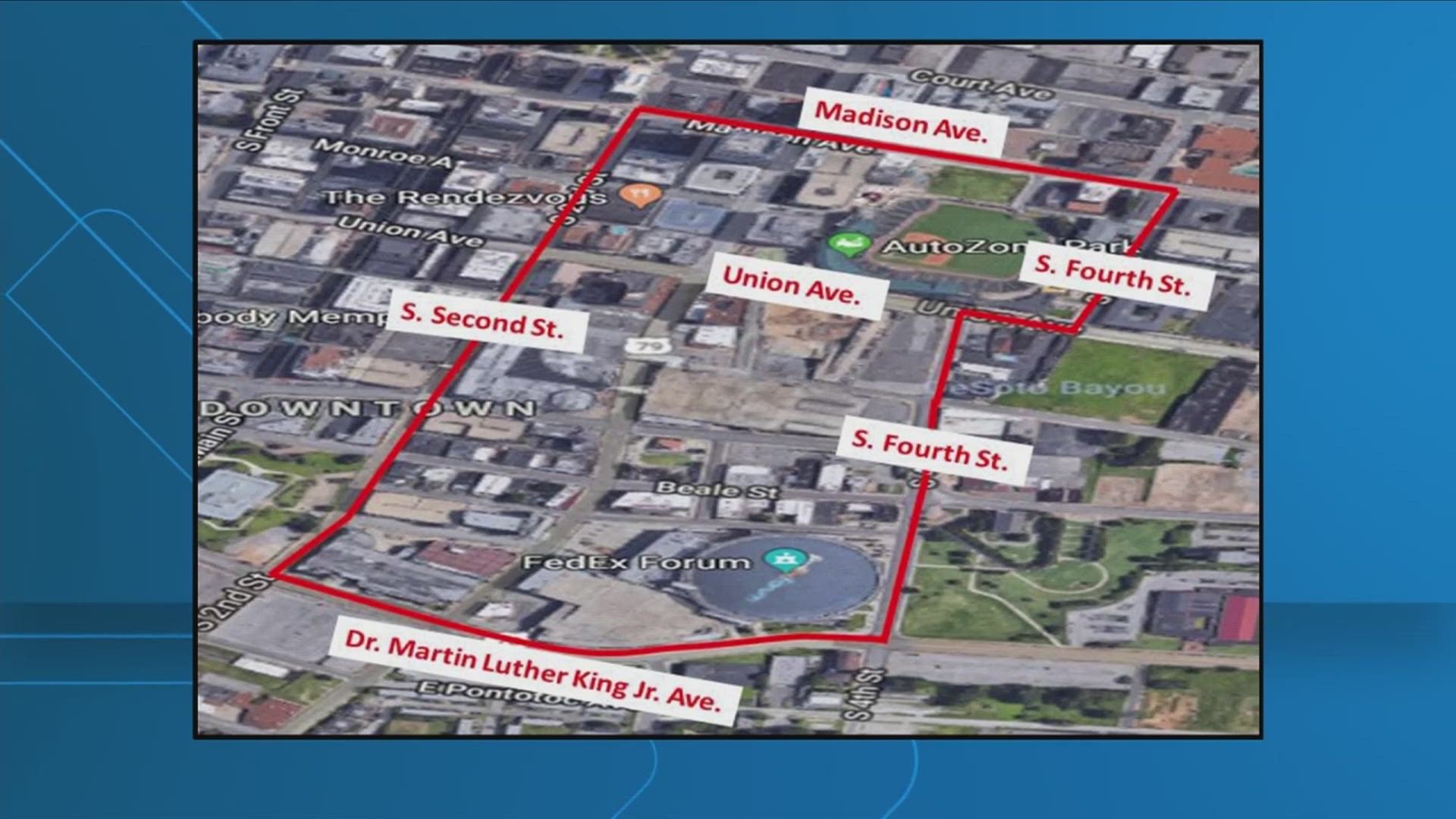 What drivers need to know about road closures in downtown Memphis for
