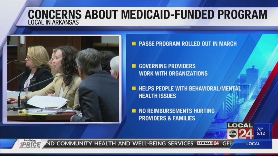 Arkansas DHS discusses PASSE program problems with AR legislature