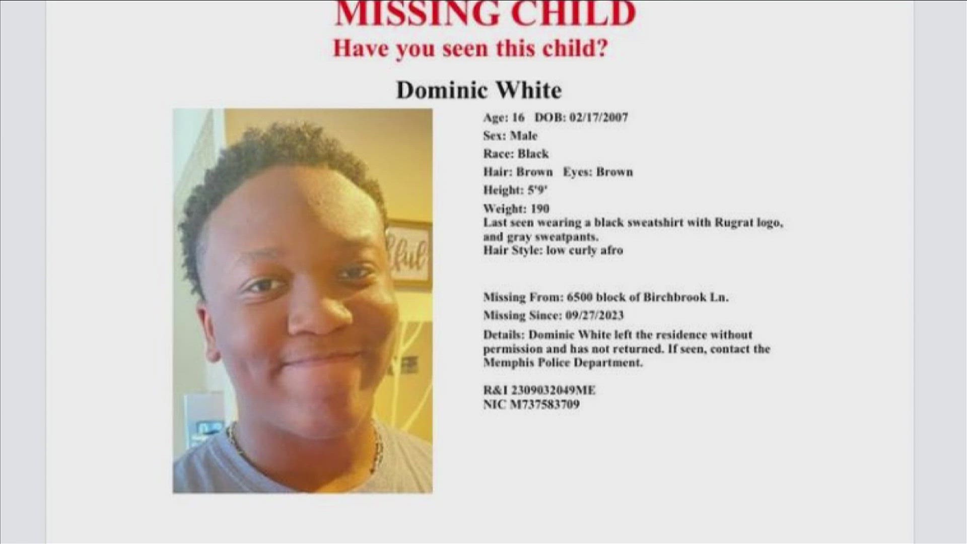 Recently, an ABC24 crew member's son went missing in Memphis. We talked to him about the search.