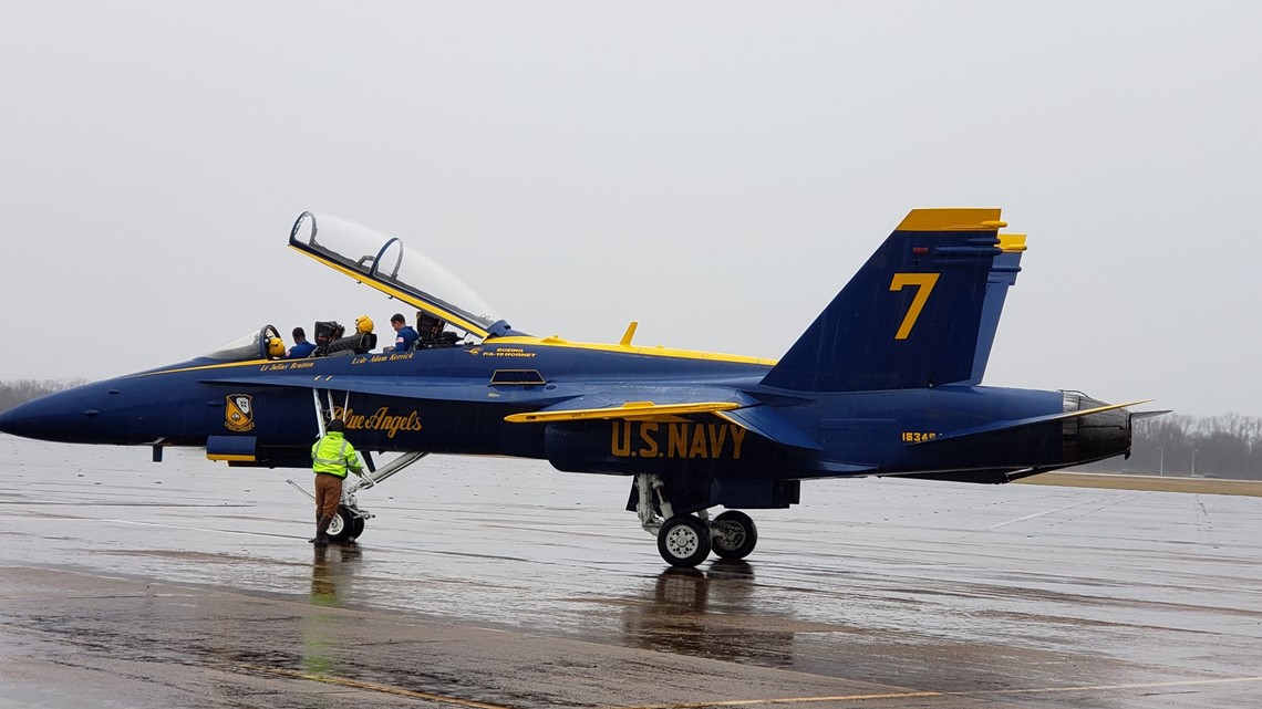 Blue Angels spend Thursday in Millington as they get ready for Mid