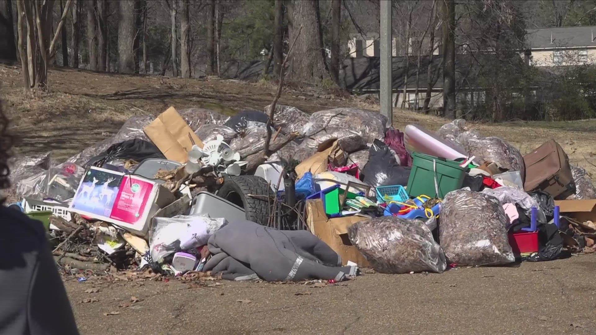 Garbage is piling up in a Cordova neighborhood after months without trash pick-up.