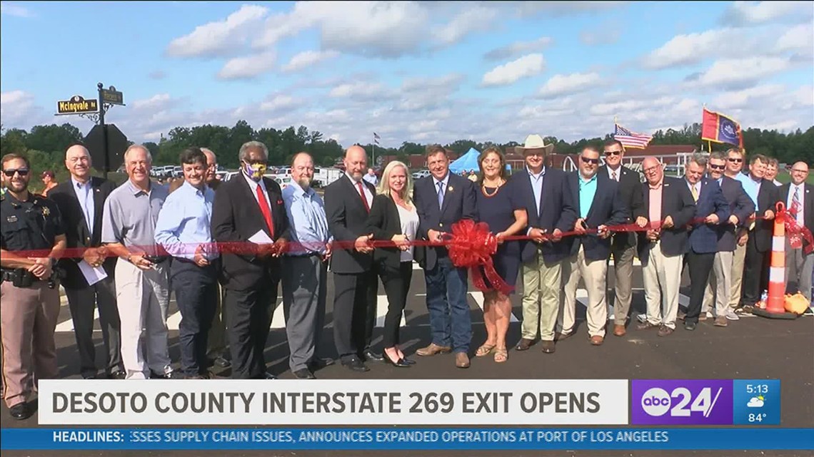 McIngvale Road & exit officially open along I-269 Desoto County - Vimarsana News