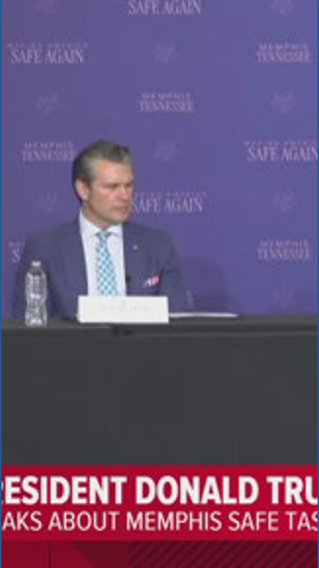 Full: President Trump speaks in Memphis at Safe Task Force roundtable ...