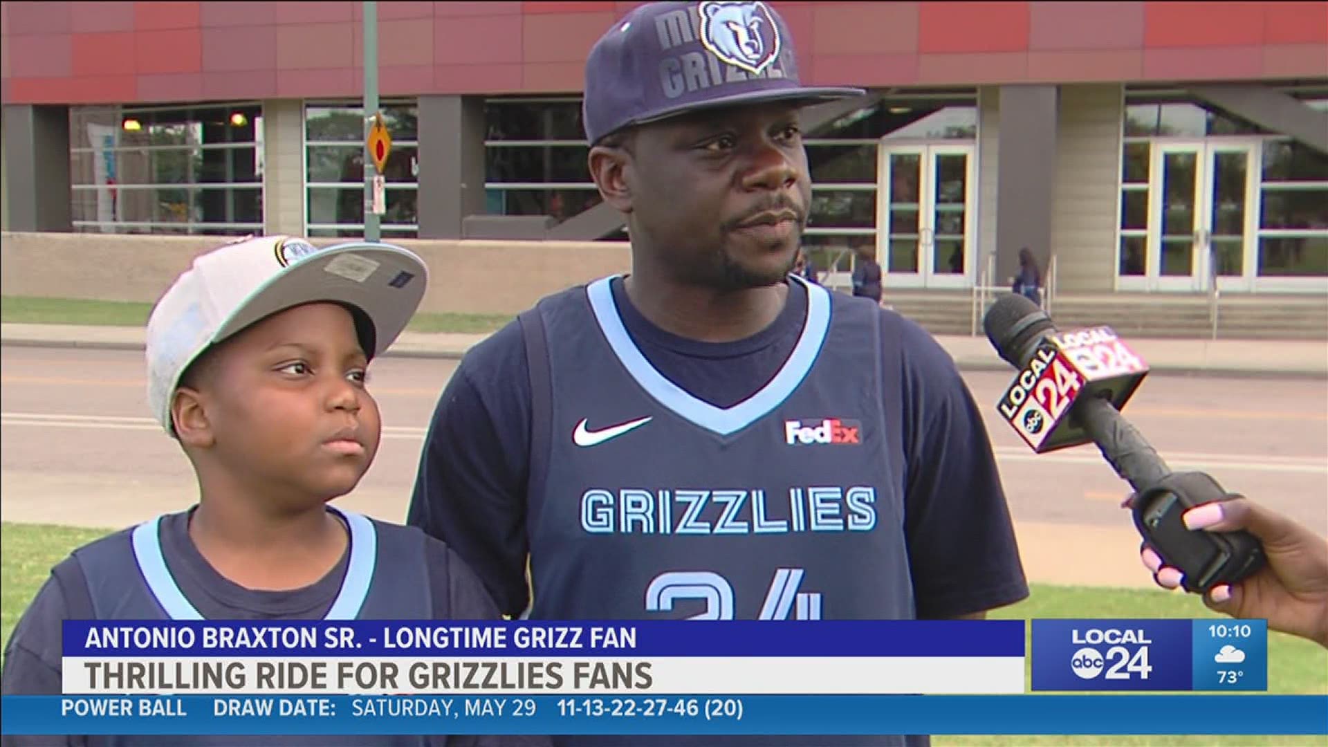 A father and son who are Grizzlies super fans explain the meaning of basketball to the city of Memphis.