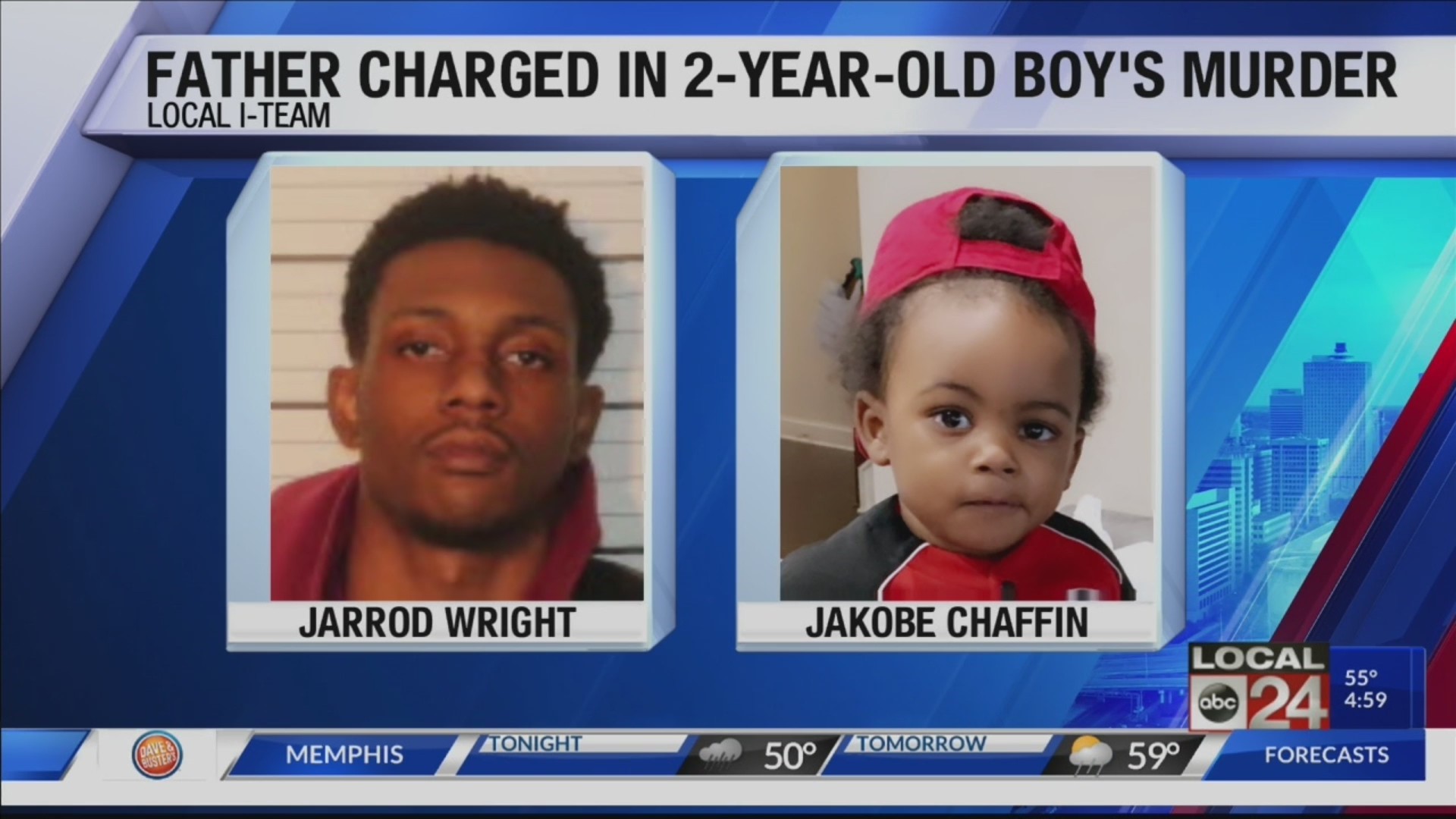 Father charged with murder & child abuse/neglect in death of 2-year-old son