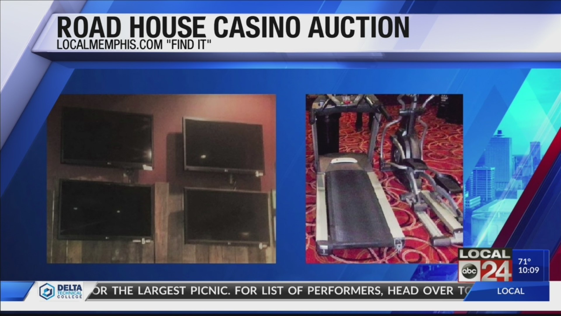 Tunica Roadhouse auction planned for Saturday, May 4th