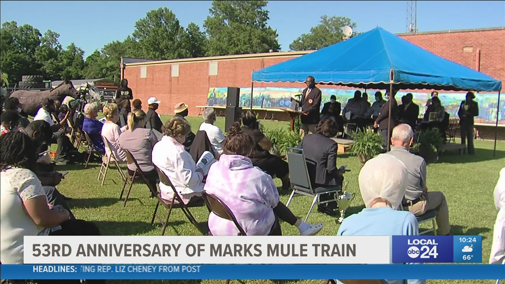 53rd anniversary of marks mule train