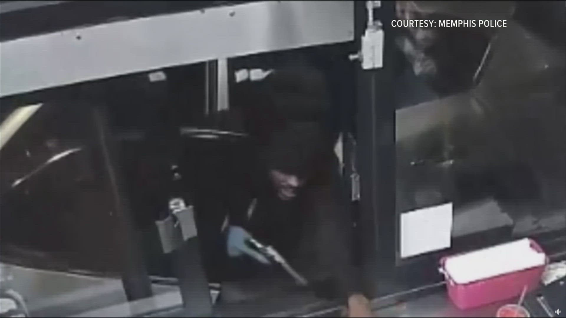 Memphis police have released a video of a burglary that took place at the Taco Bell at 6210 Winchester Road.