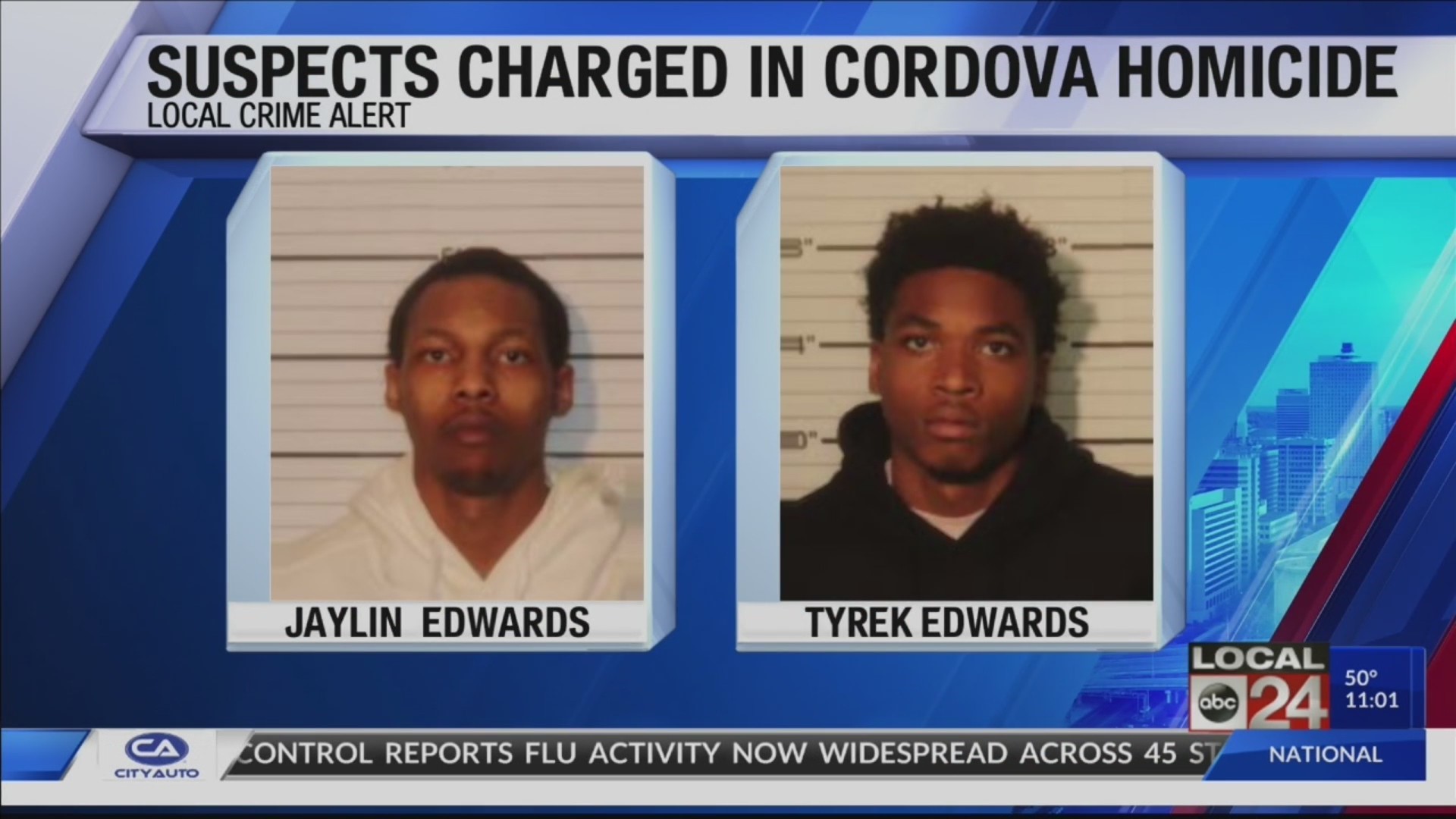 Two more charged in connection with weekend homicide in Cordova