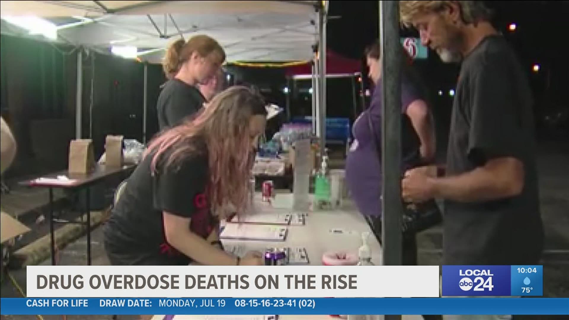 In Tennessee, there was an estimated 44% spike in overdose deaths from December 2019 to December 2020.