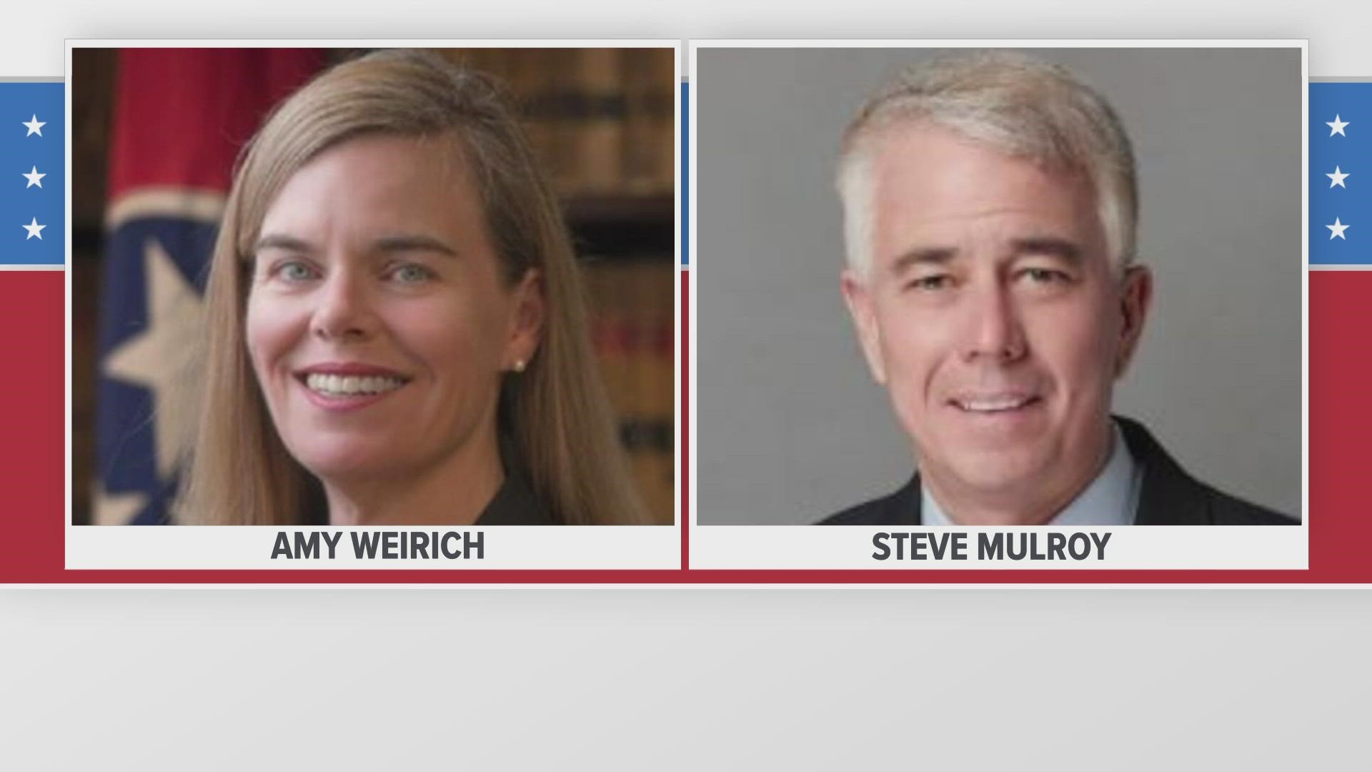 Current D.A. Amy Weirich and challenger Steve Mulroy went head to head about several topics, but one big one was the Truth in Sentencing law.