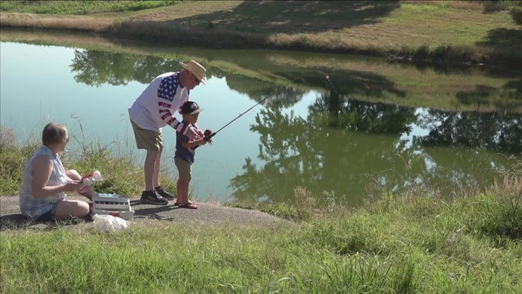 'Spending time with family' | Fishing pond opens at T.O. Fuller State Park