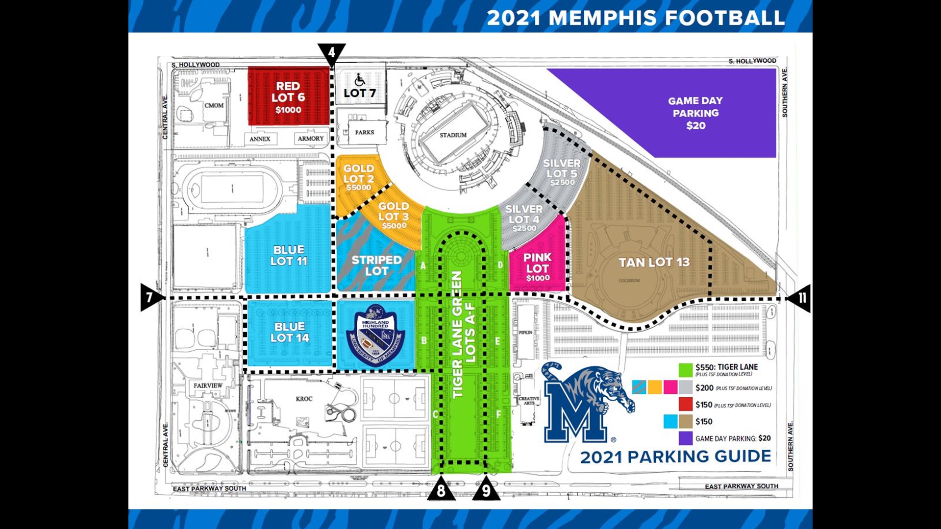 Memphis Tigers Football Game Parking At Liberty Bowl Mem Stadium   165f2c70 64b2 42b3 9616 Eed8f8d08d4e 1920x1080 