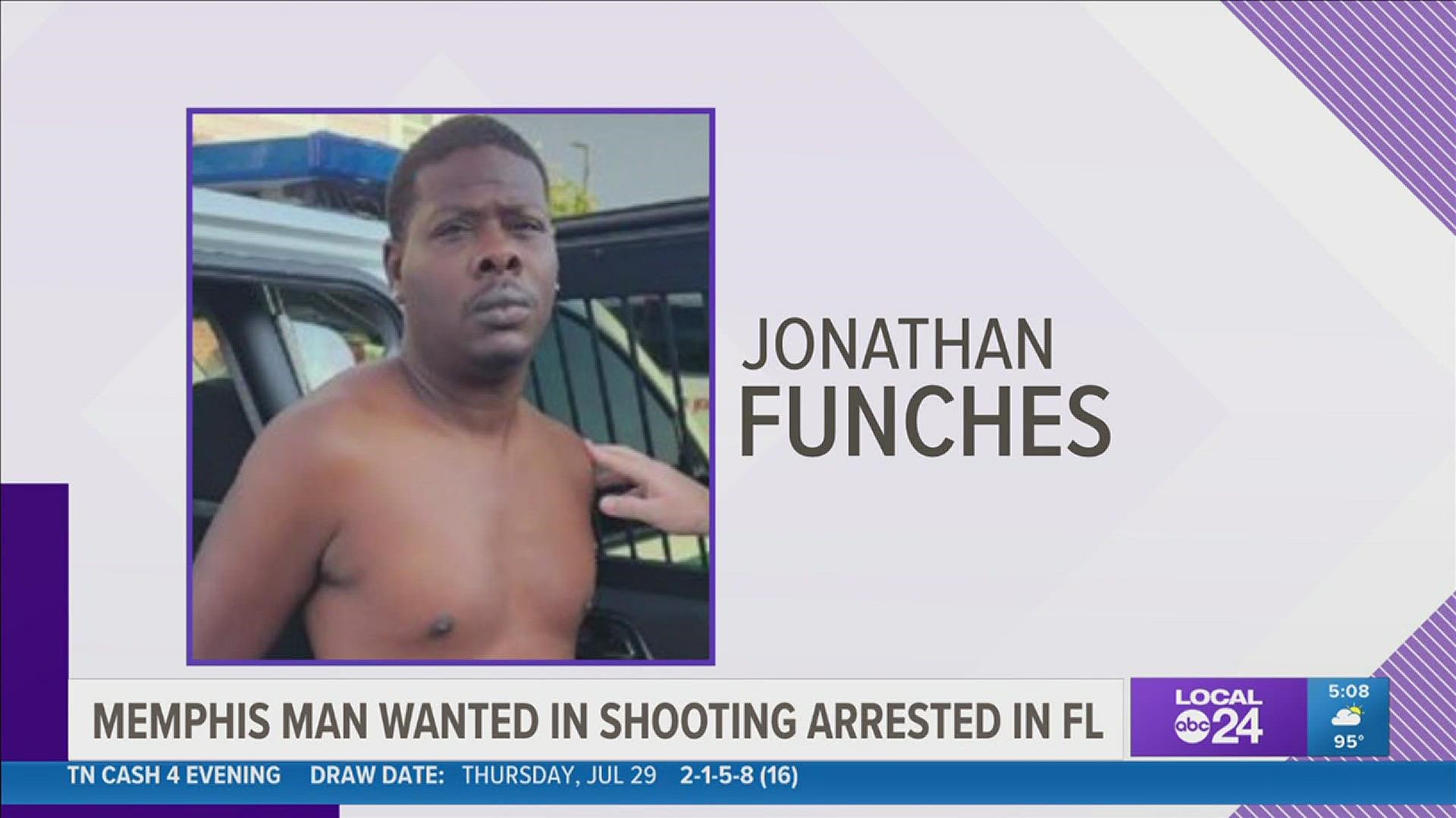 Jonathan Funches faces charges of criminal attempt first-degree murder, aggravated assault, domestic assault and drugs.