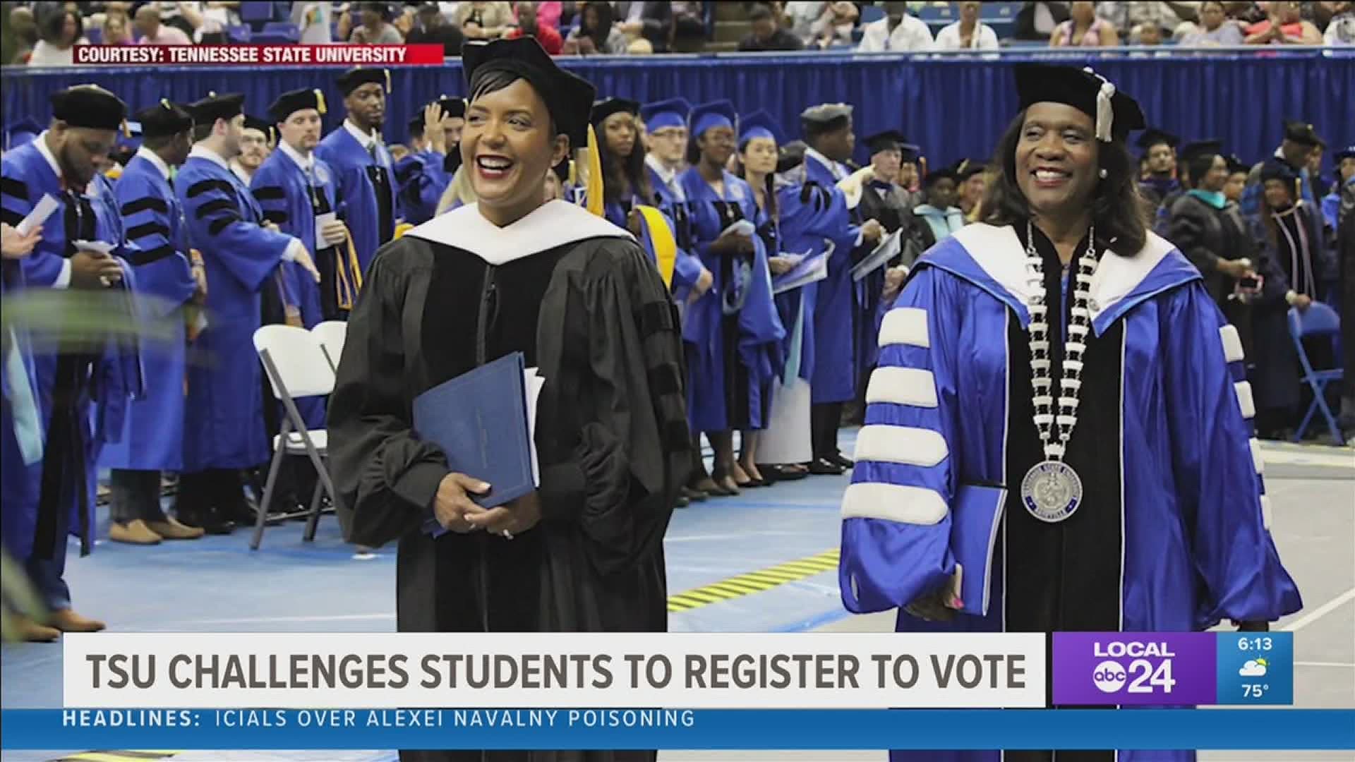 Tennessee State University voting challenge for students & HBCUs