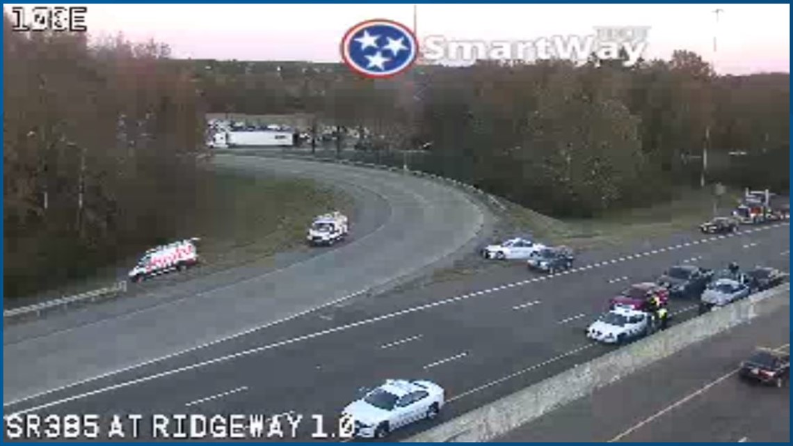 385 near Ridgeway blocked after reported interstate shooting