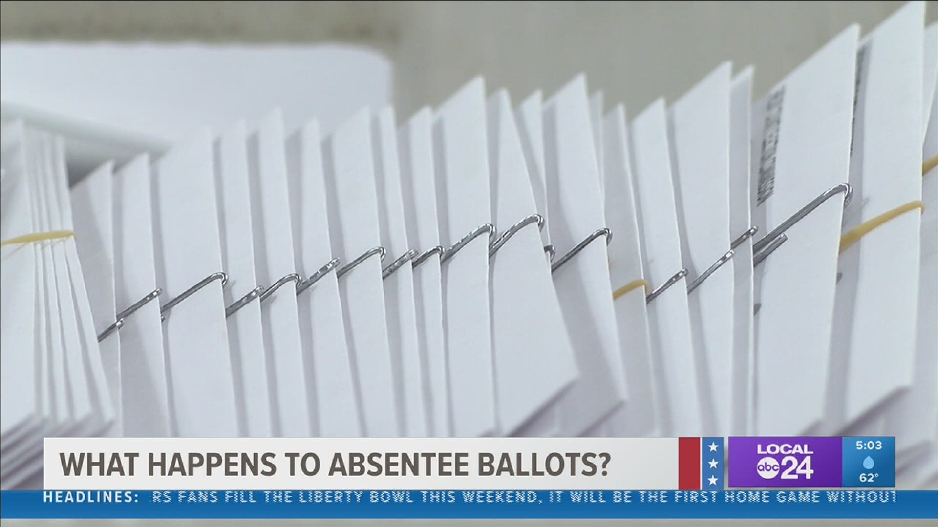 TN, MS, and AR each have different timelines on when absentee ballots can be opened, sorted, and counted