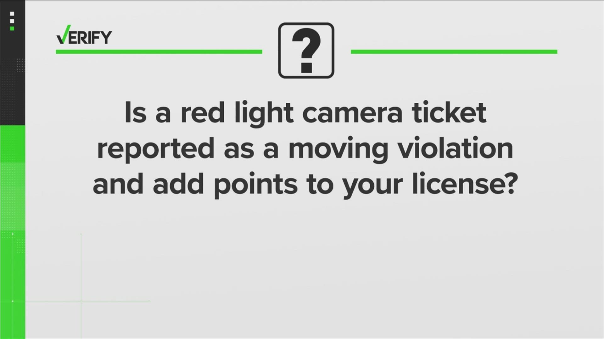 However, attorneys say you are required to pay the fine if an officer pulls you over and physically hands you a red light ticket.