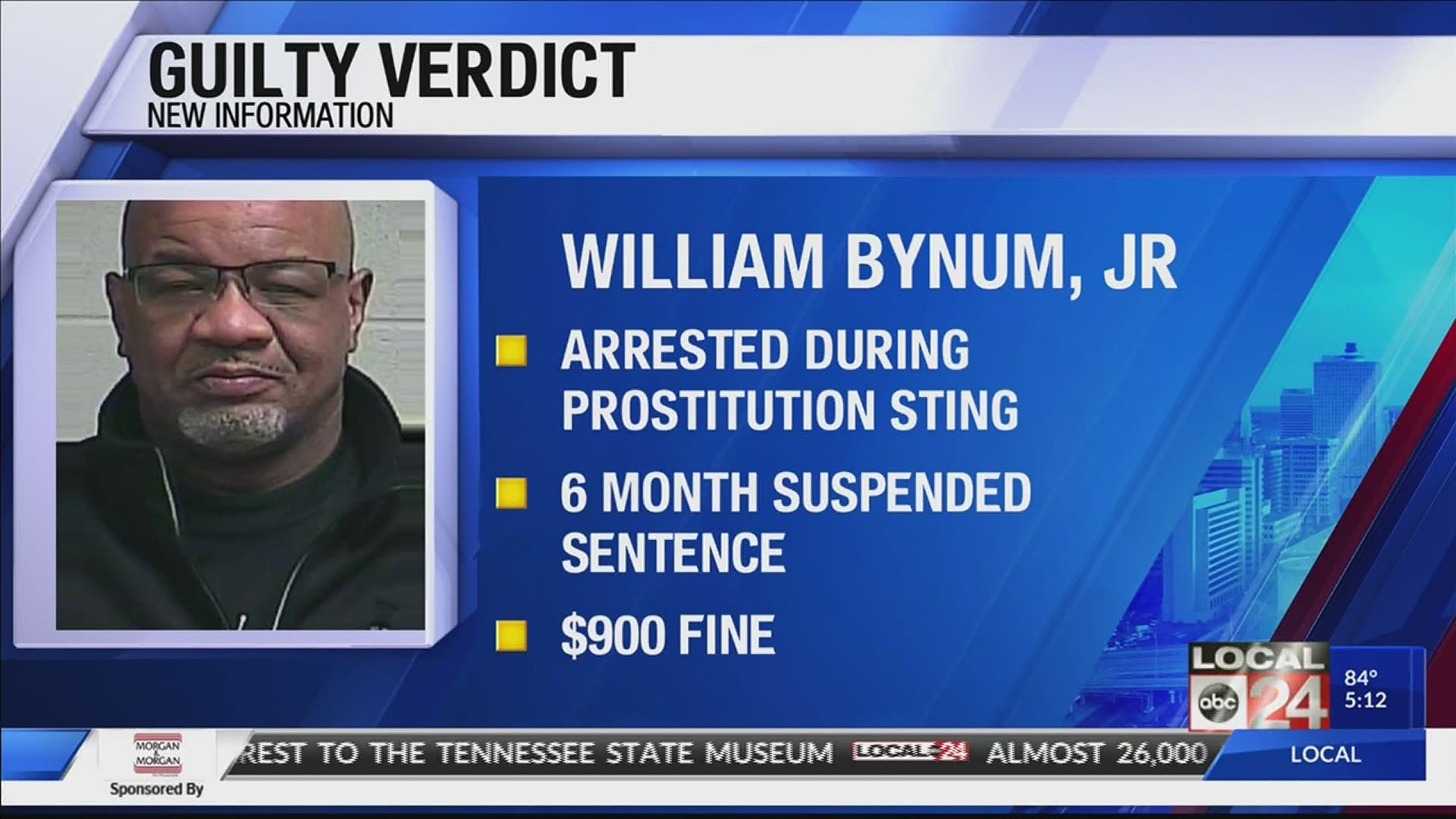 William Bynum Jr. was found guilty of several charges.