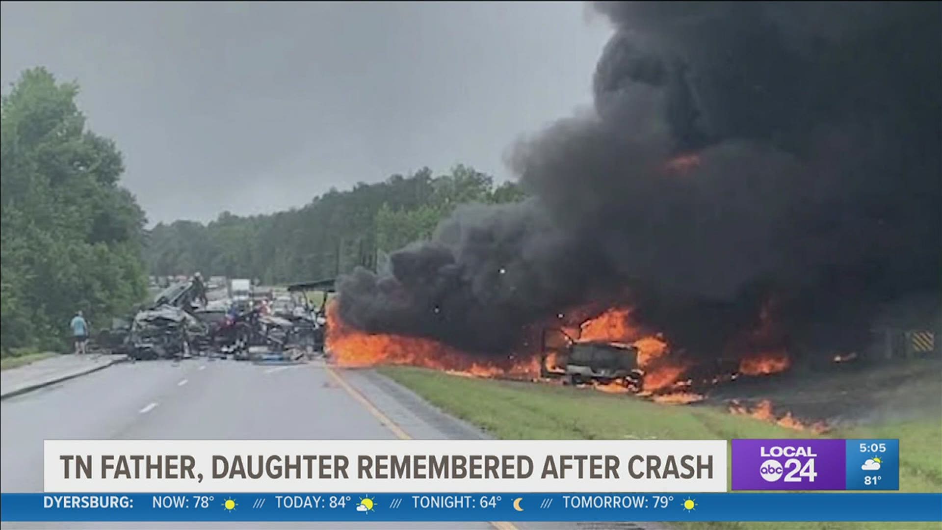 Cody Fox and his 9-month-old daughter Ariana were among 10 people killed in an accident in Butler County, Alabama.