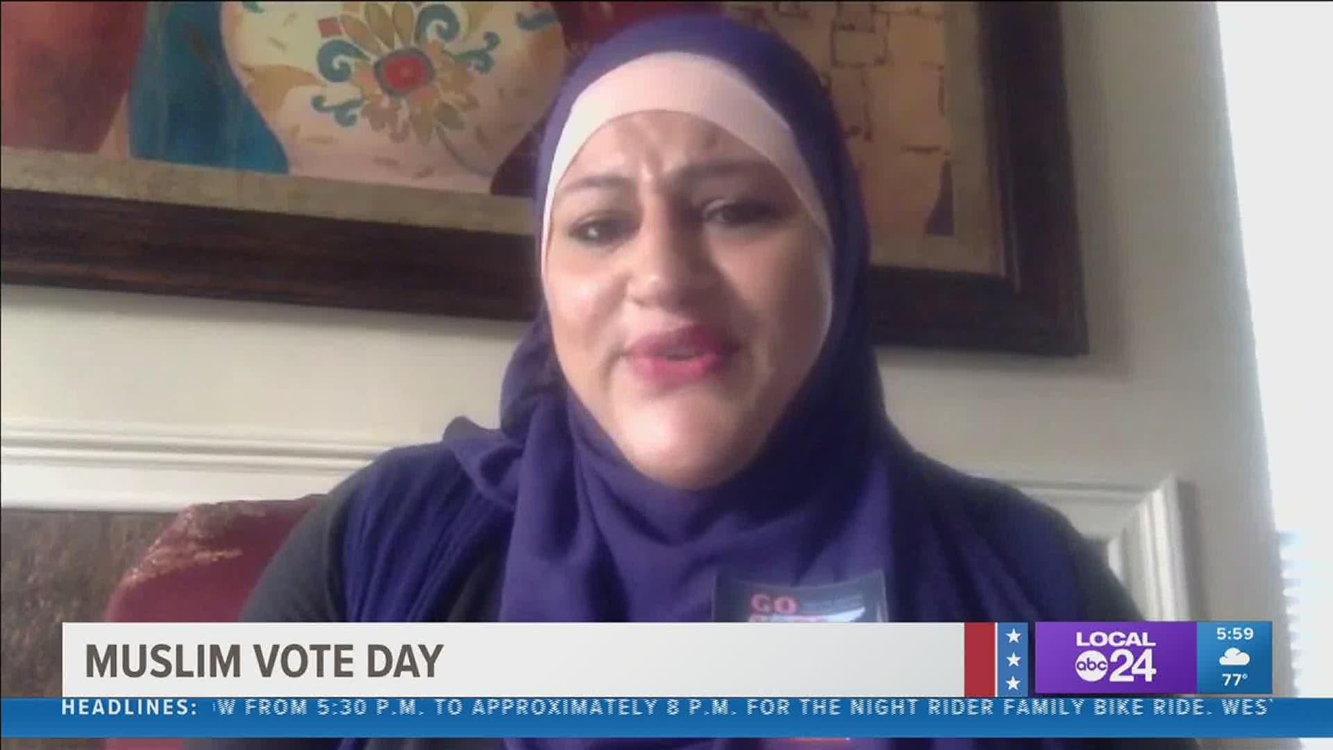 In a state-wide event, members of the Muslim community were encouraged to head to the polls ahead of the November election.