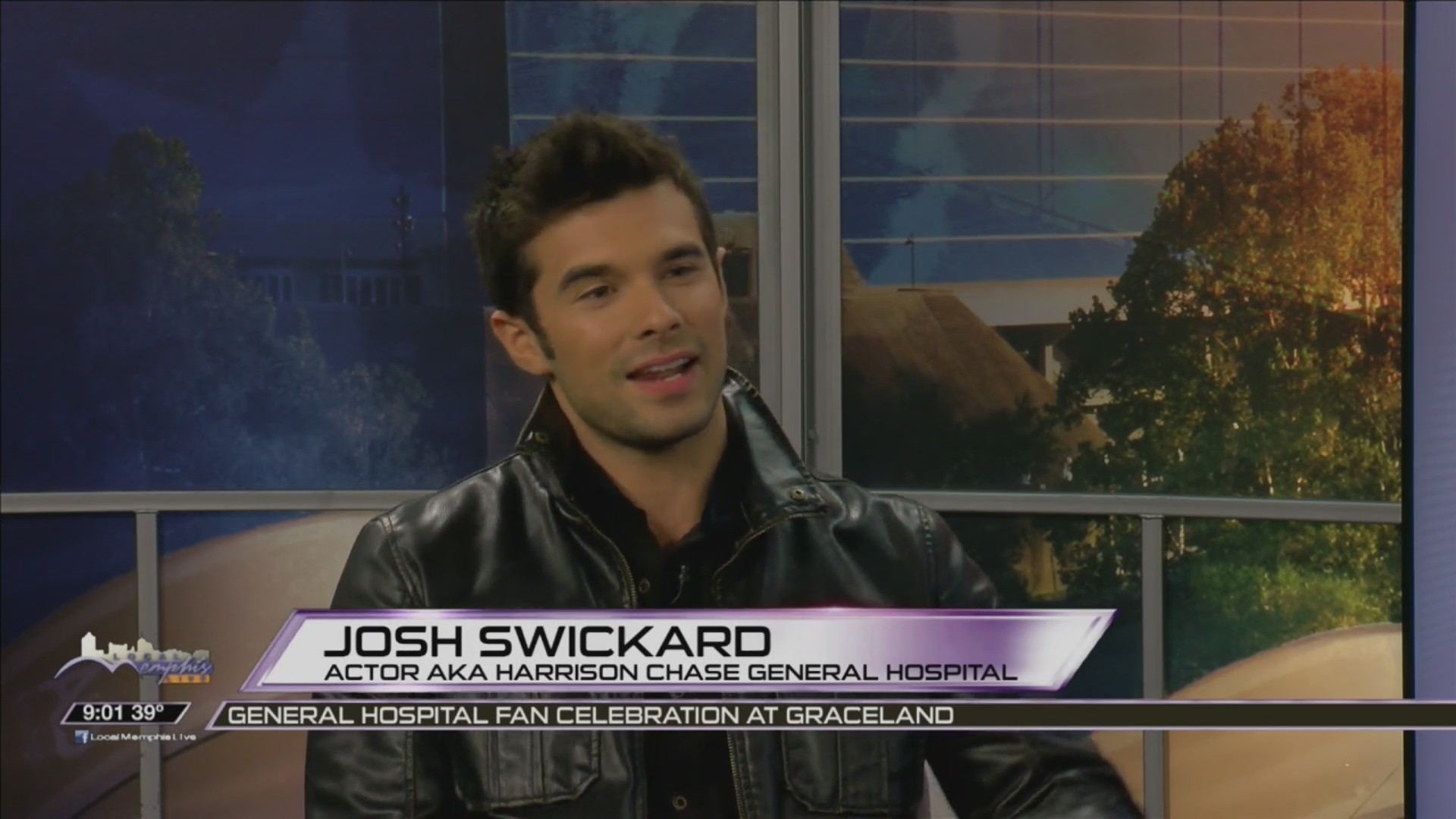 JOSH SWICKARD LIVE ON LOCAL MEMPHIS LIVE