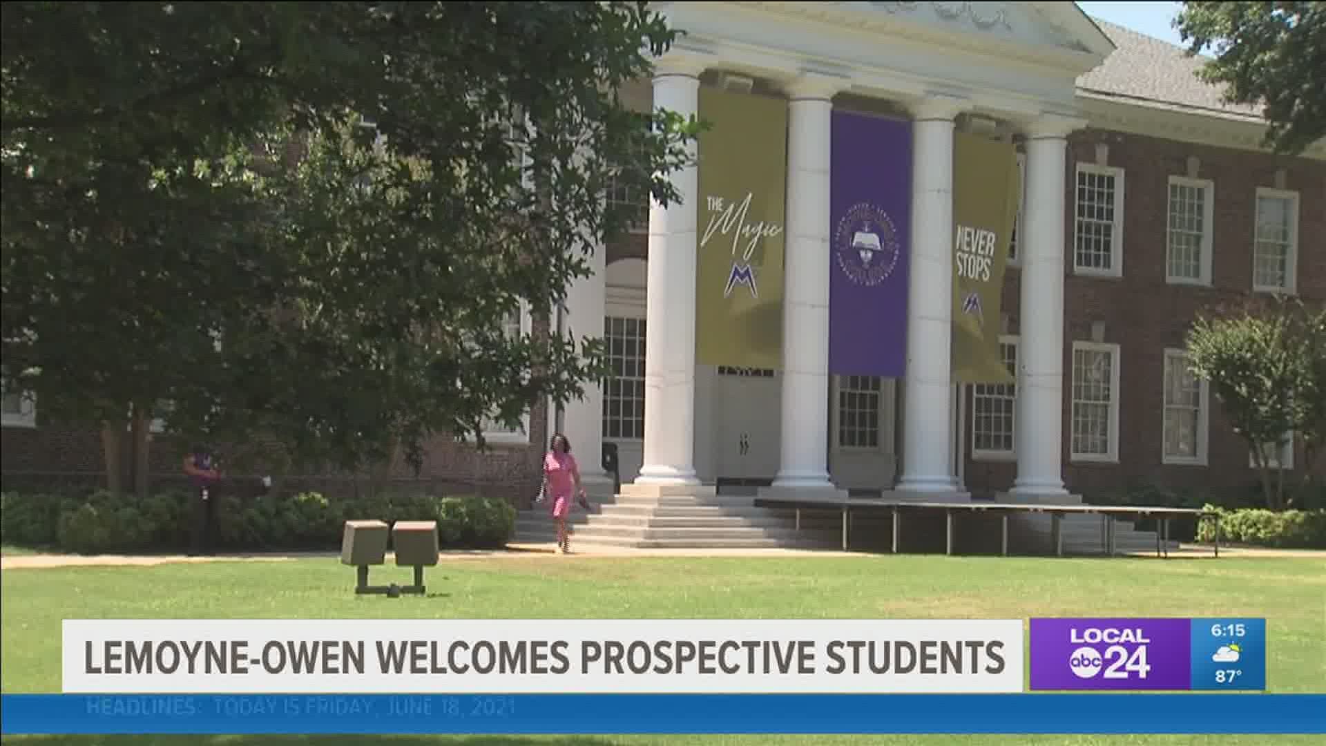 High school students get a preview of the historic HBCU after yearlong campus closing to public due to COVID-19.