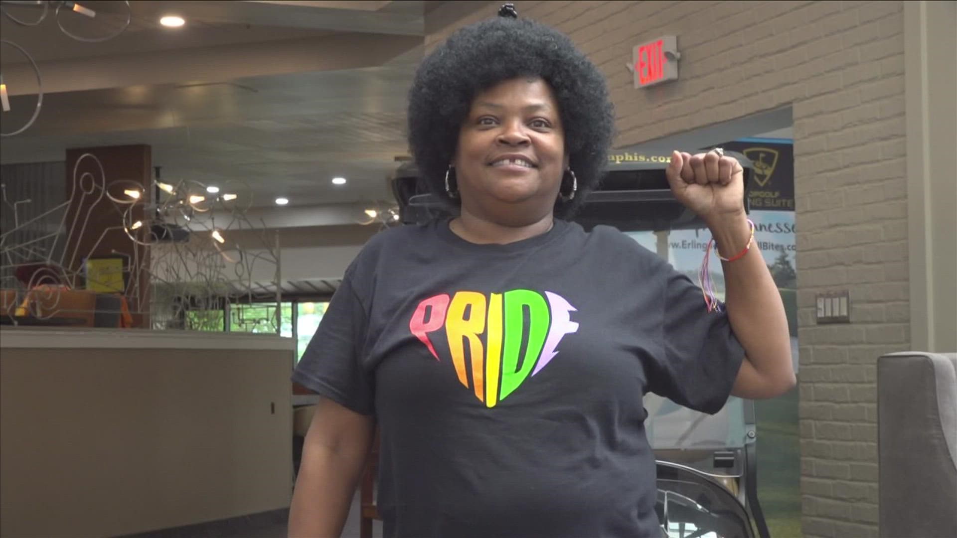 "I feel as a bi-sexual Black woman, it is hard to truly be yourself or you don’t know who to be yourself around," said Demeshia Shannon, Tri-State Black Pride.