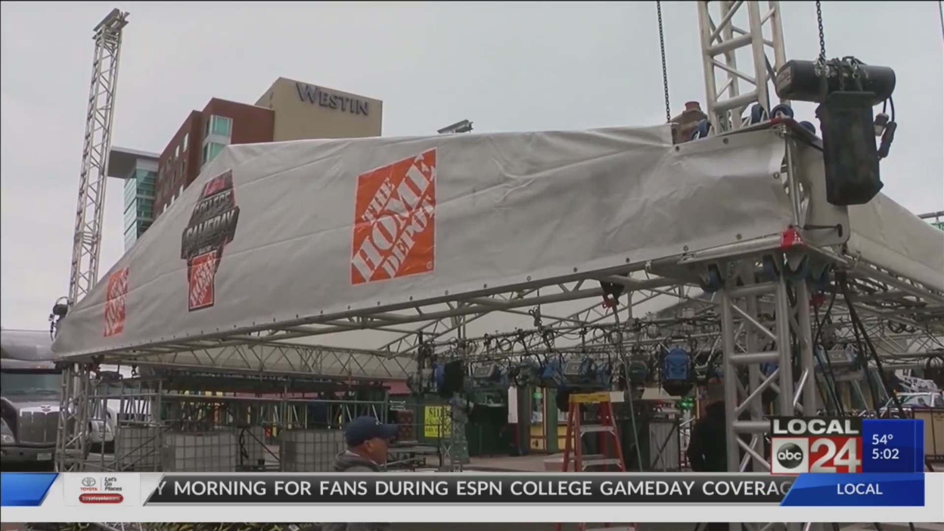 ESPN’s College GameDay bringing national exposure and economic boost to Memphis - 5PM