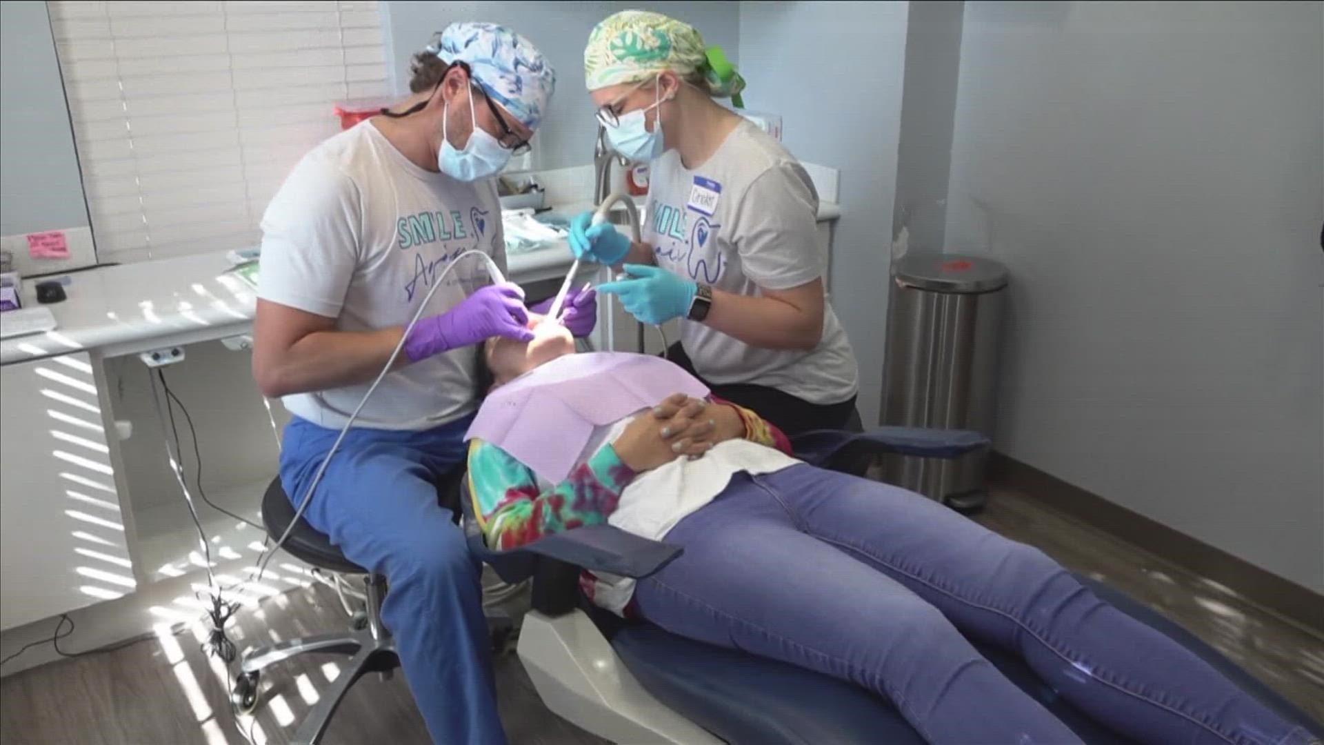 ‘Smile Again’ was hosted by the DeSoto County Dream Center at Advanced Dental Implants and TMJ Center.