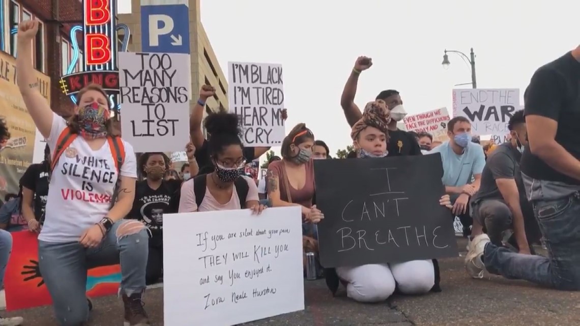 Memphis protests Saturday night