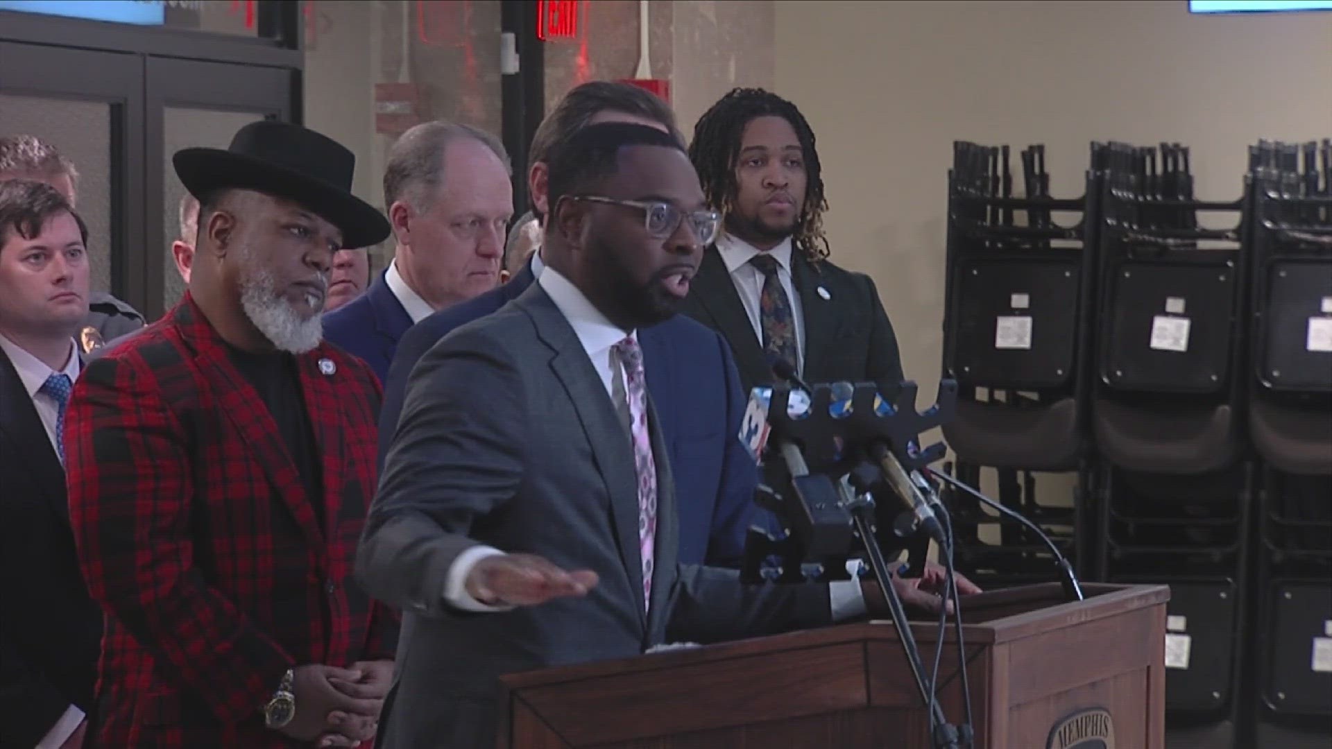 House Speaker Cameron Sexton made the announcement at city hall in Memphis alongside the city mayor, police chief, local district attorney and state lawmakers.