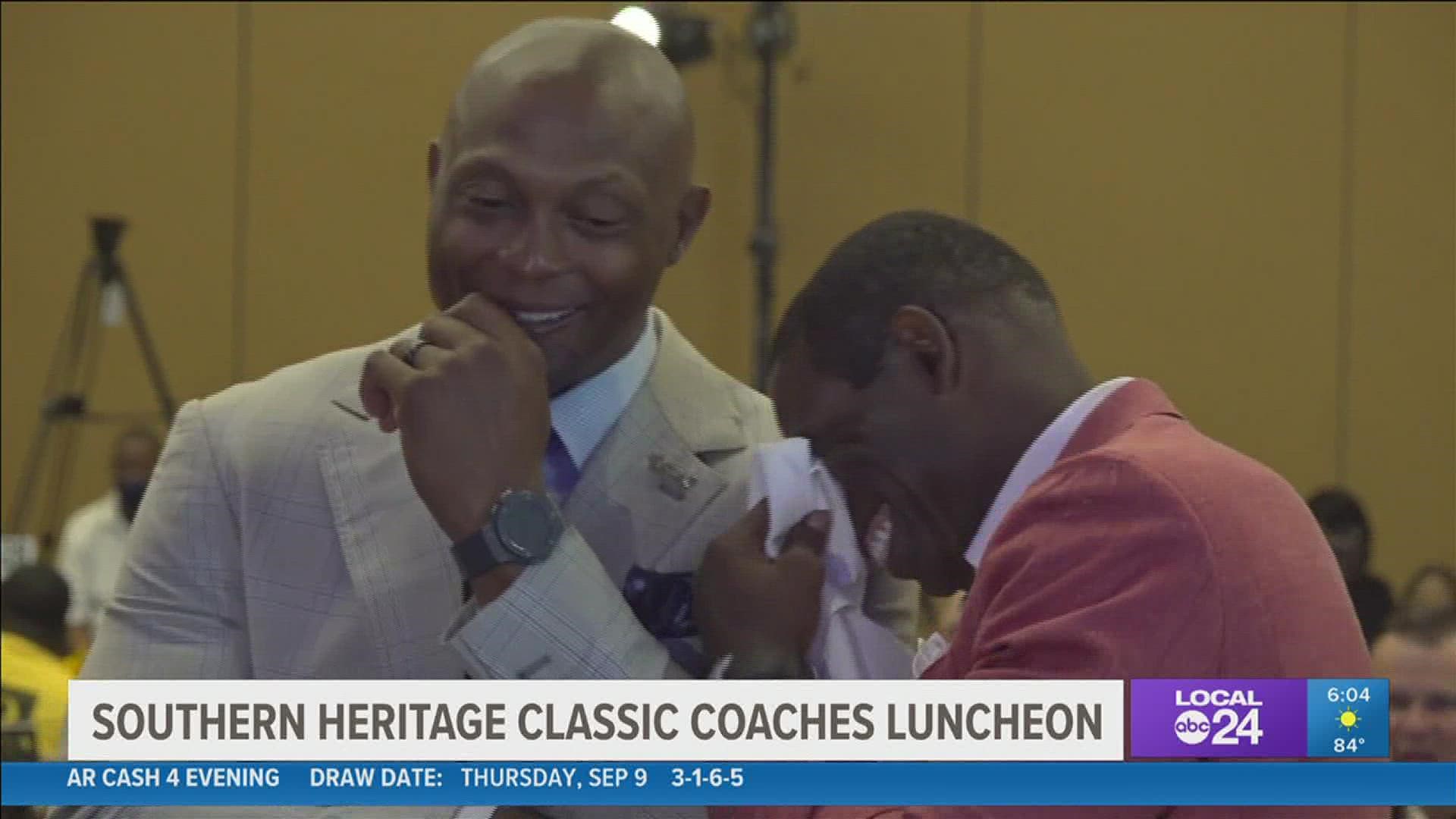 The head coaches for the Southern Heritage Classic are both former NFL greats.