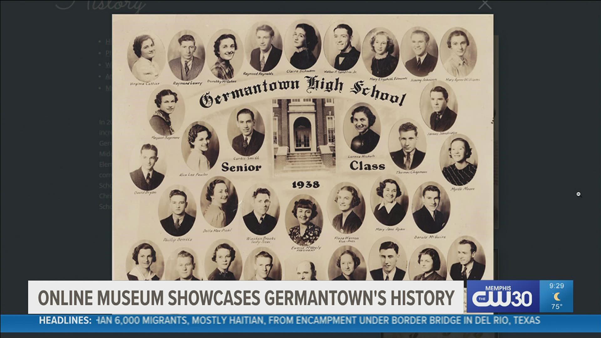 "That’s when it clicked. Let’s do history online,” said Andrew Pouncey, Germantown Historian.