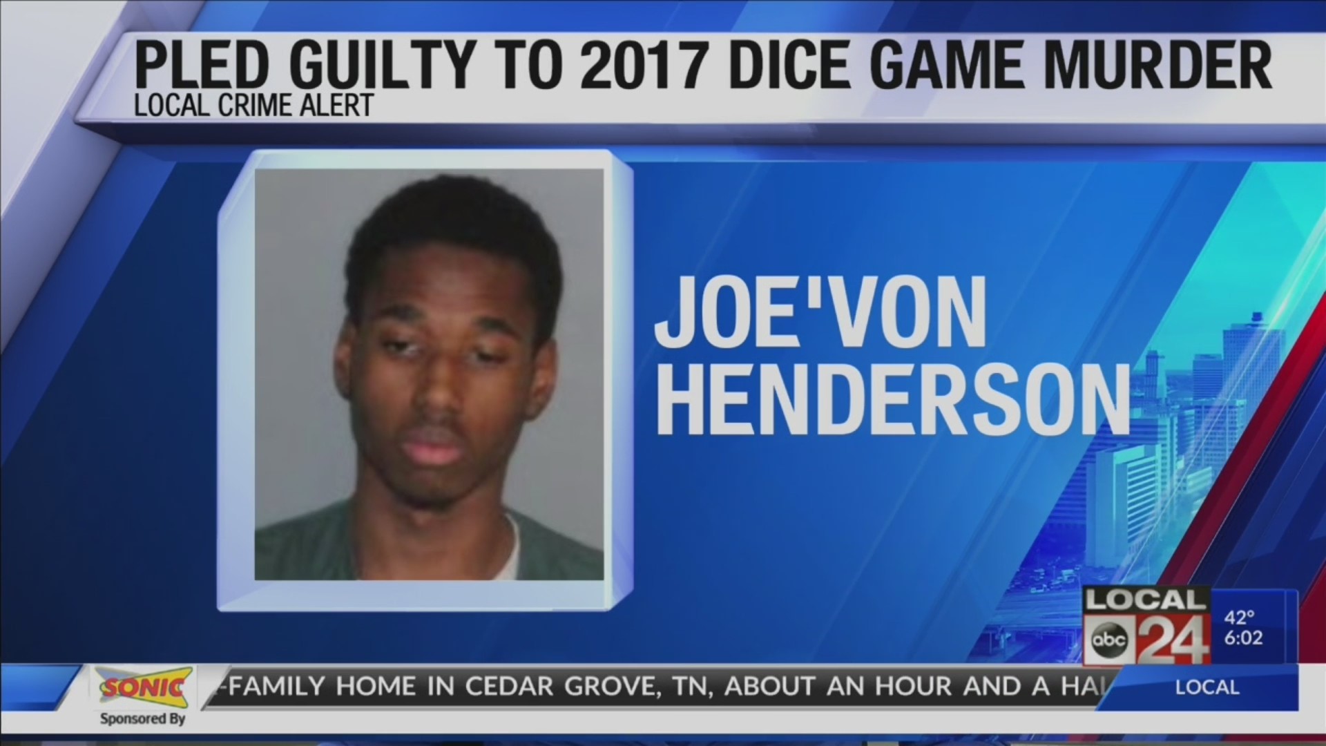 Man sentenced to 13+ years in prison after guilty plea in deadly 2017 dice game shooting