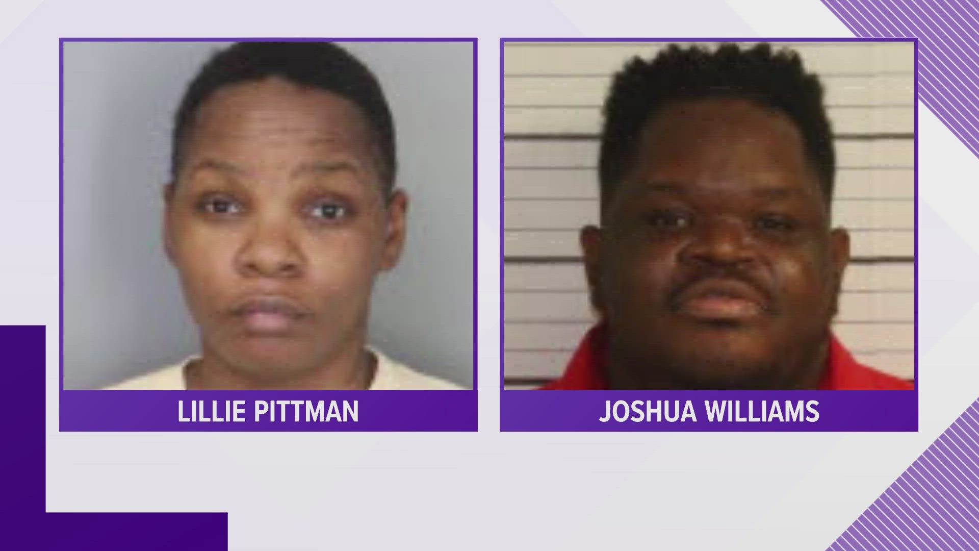 Lillie Pittman, 31, and Joshua Williams, 30, both employed as correctional deputies at the SCSO, are accused of trafficking drugs into the facility.