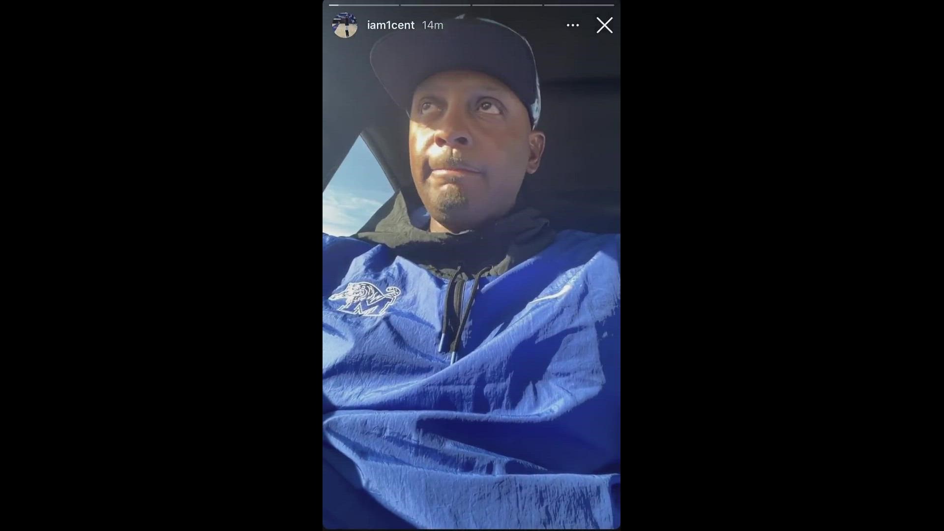 Hardaway posted a video message to his Instagram story on Thursday afternoon
