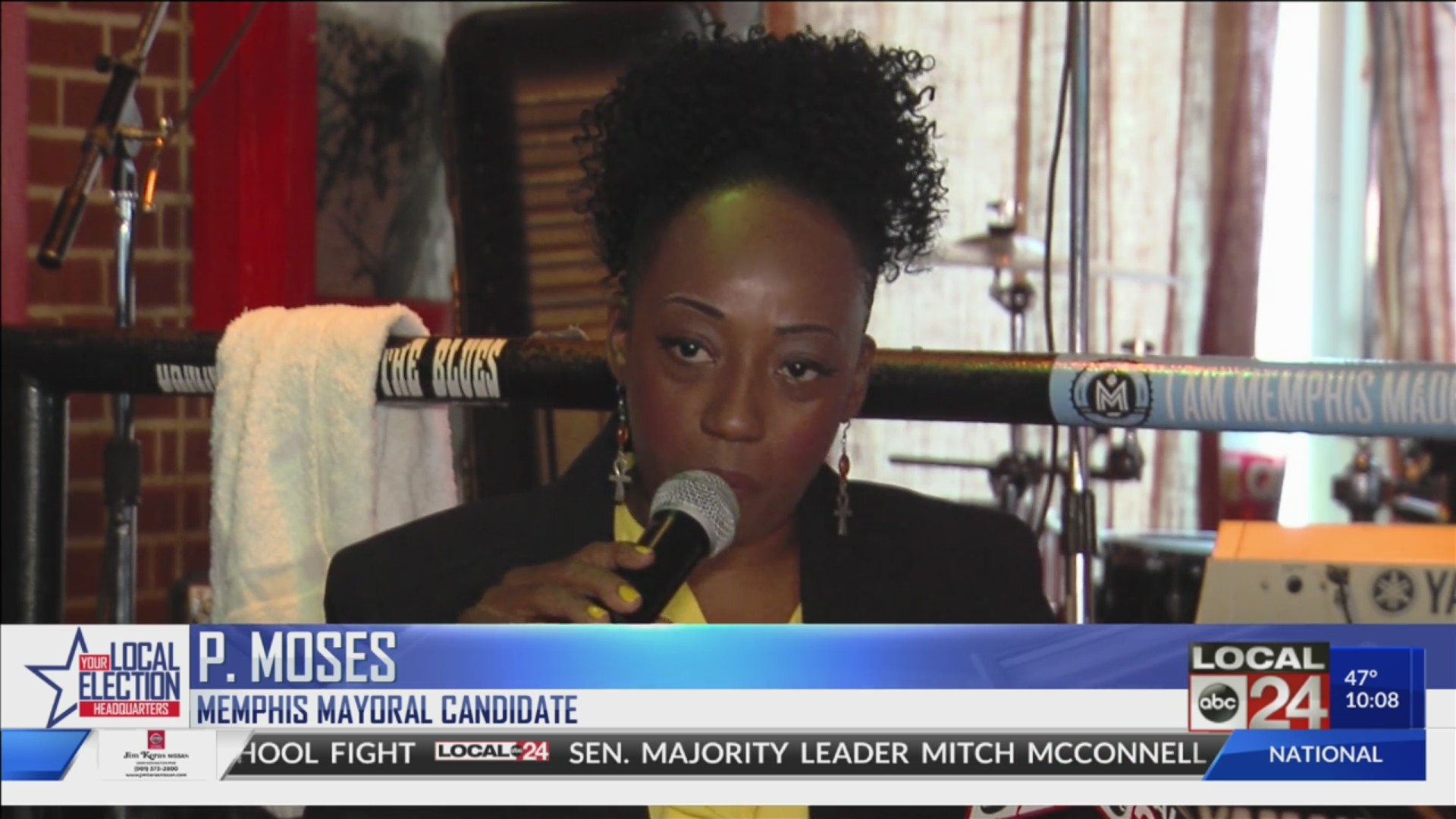 P. Moses declares her intention to run for Memphis mayor