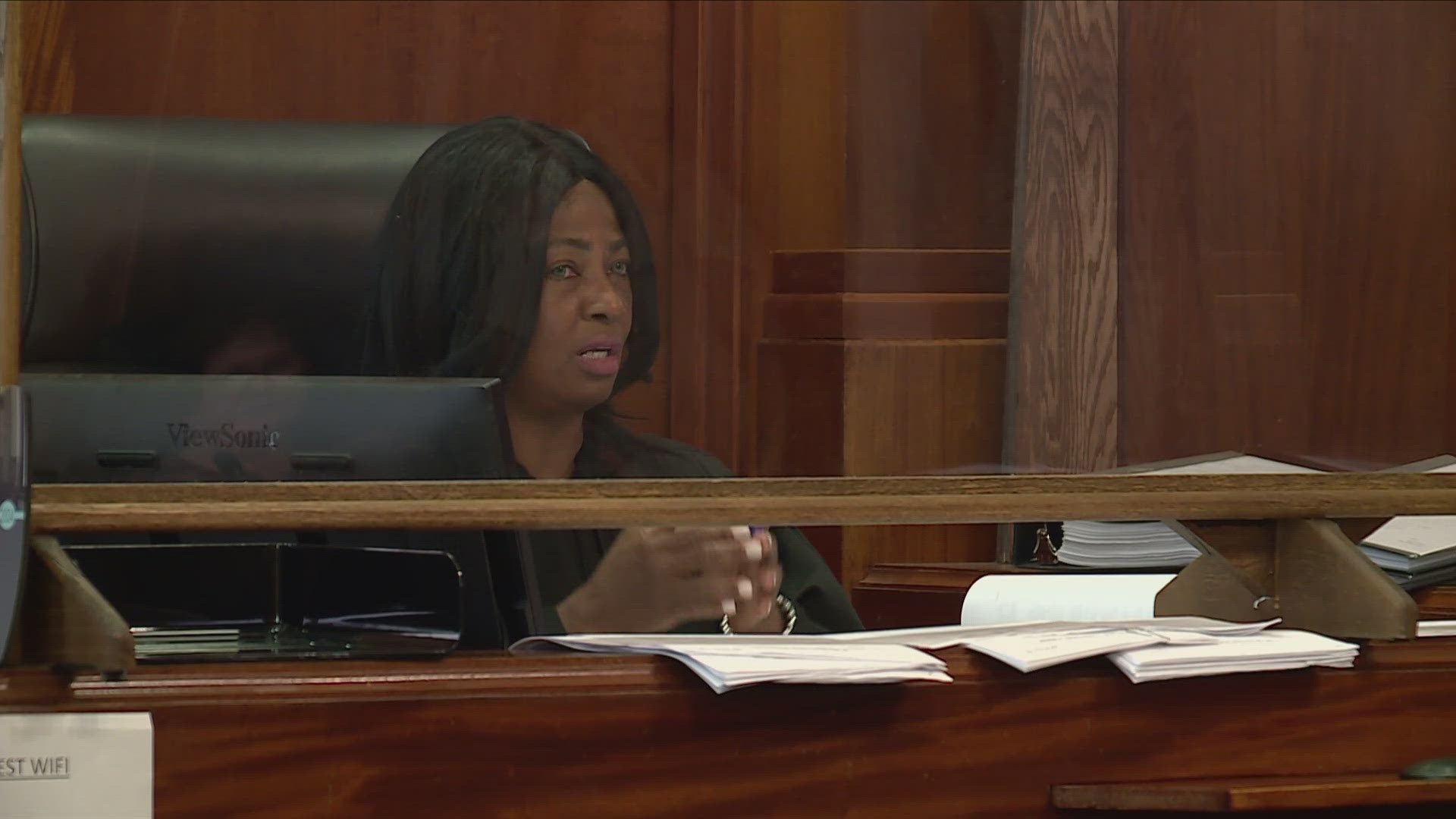 The motion to remove Shelby County Court Clerk Wanda Halbert was rejected at a hearing on the morning of Friday, Sept. 13, 2024.