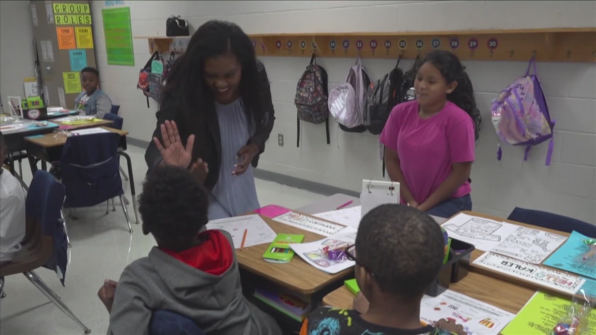 Students headed back to class Monday, and Memphis-Shelby County School leaders said they are hoping to build on recent growths.