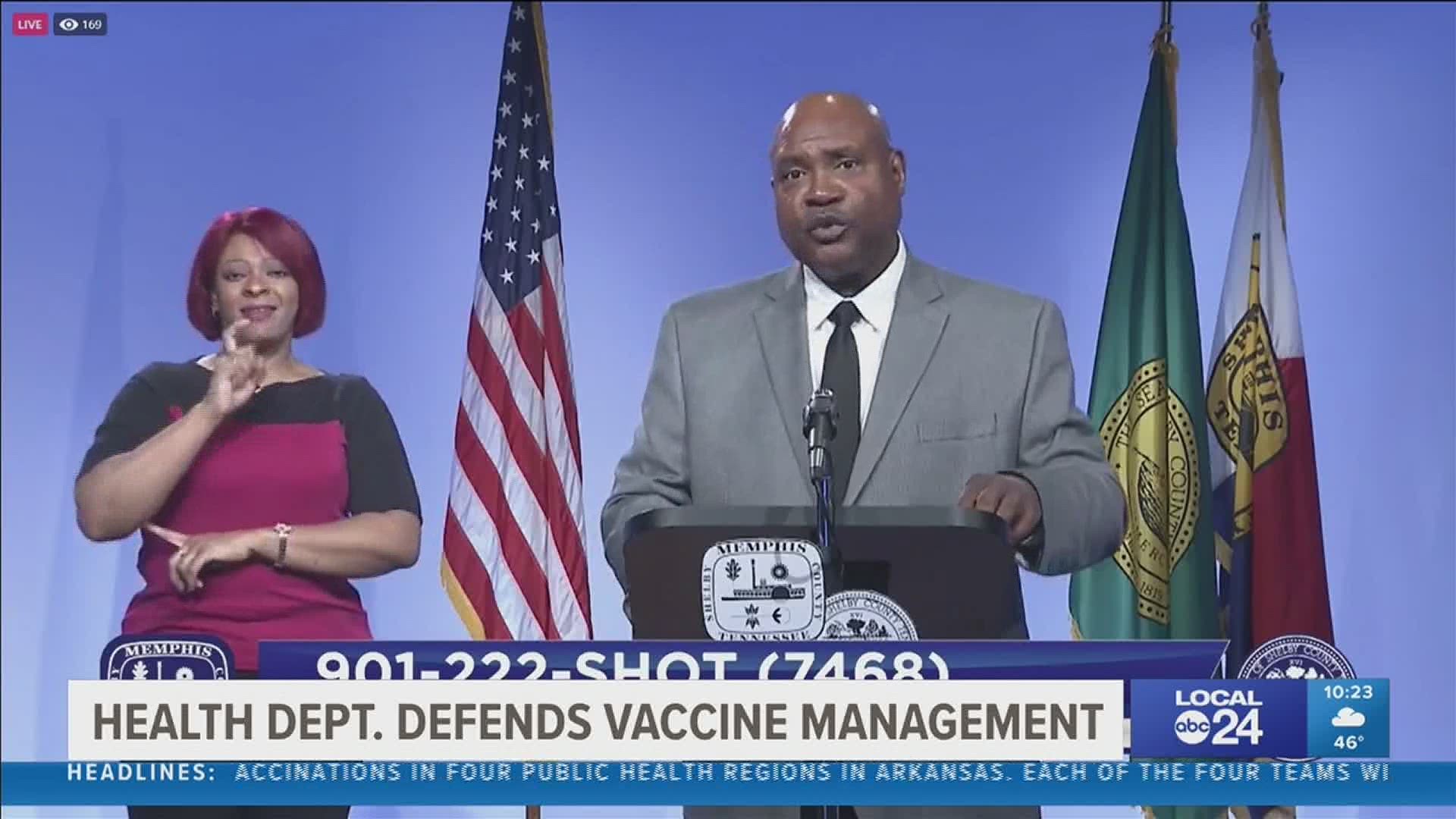 The Shelby County Health Department faces scrutiny surrounding the COVID-19 vaccine fiasco.