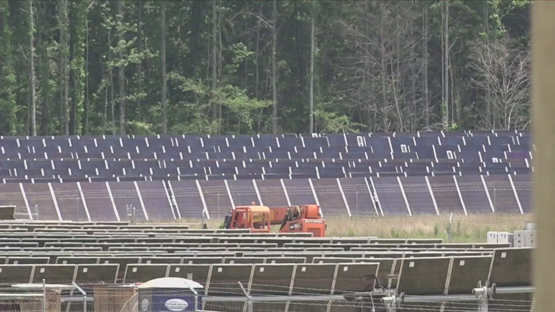 Solar power will become more common in Panola County.