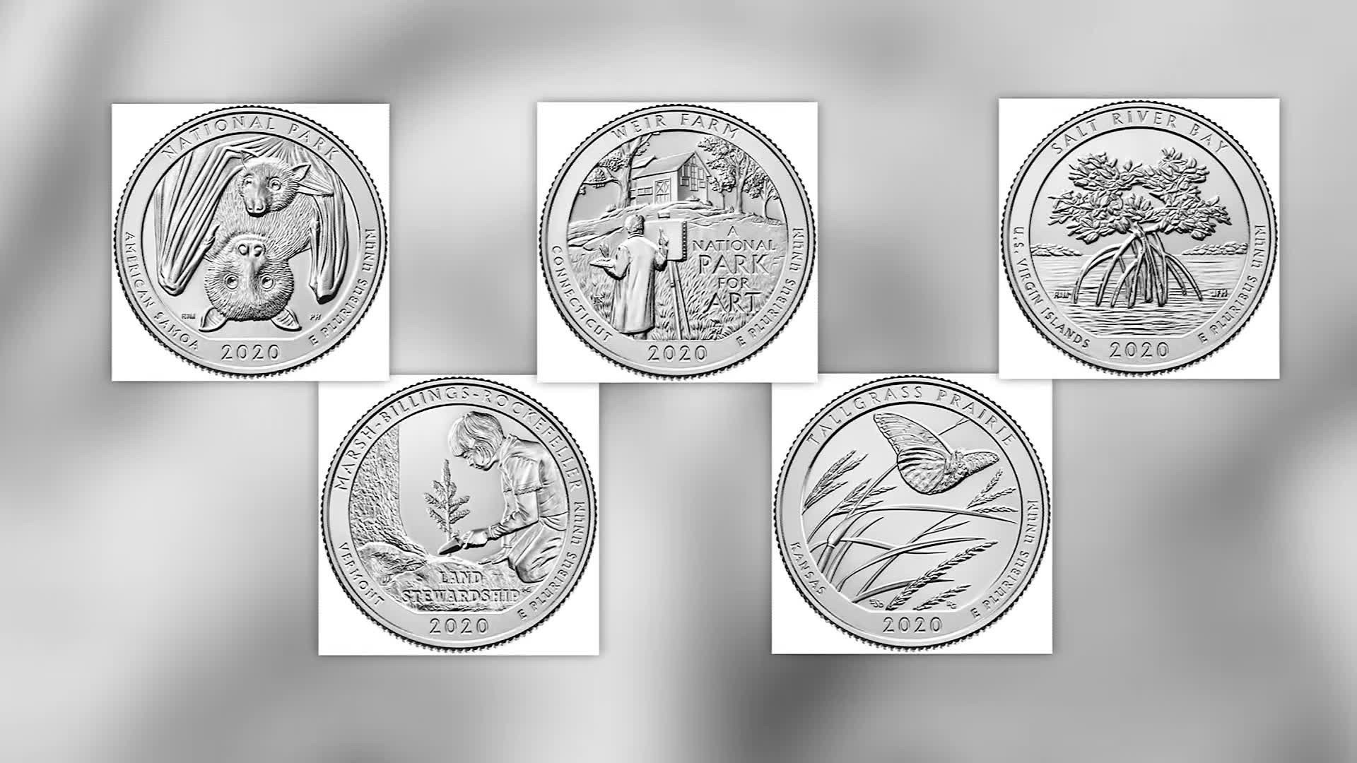 5 new quarters to be released in 2020