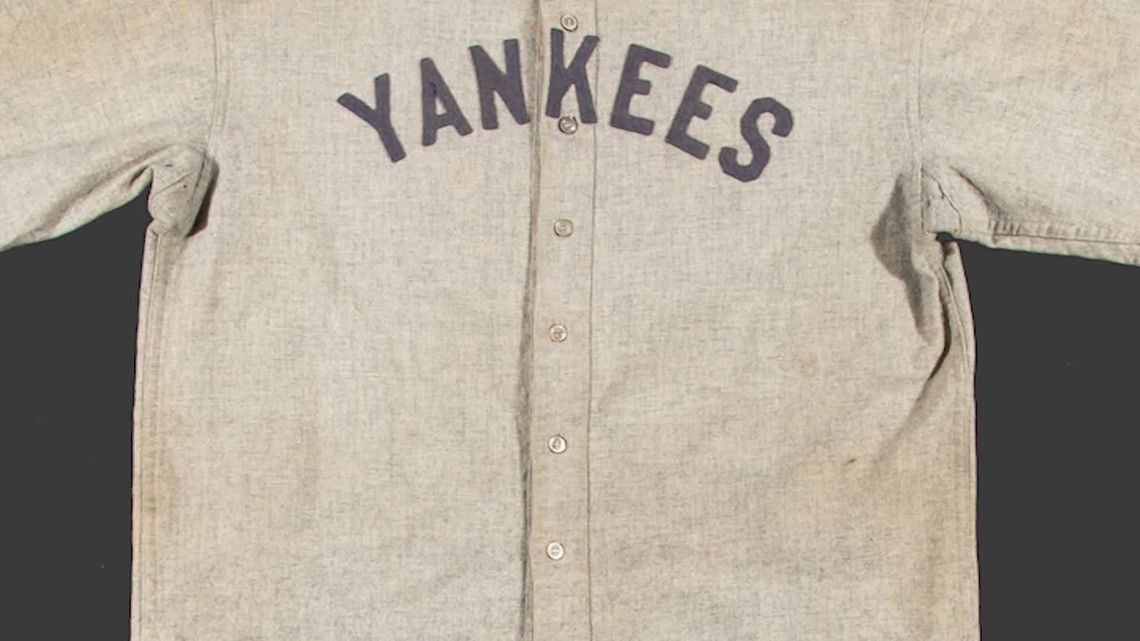 Babe Ruth jersey sells at auction for $5.6 million